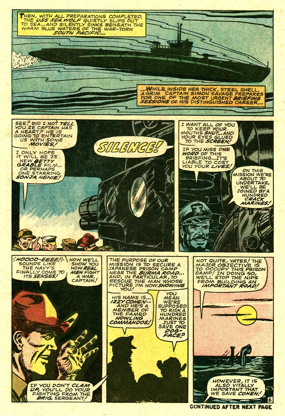 Read online Captain Savage and his Leatherneck Raiders comic -  Issue #6 - 9