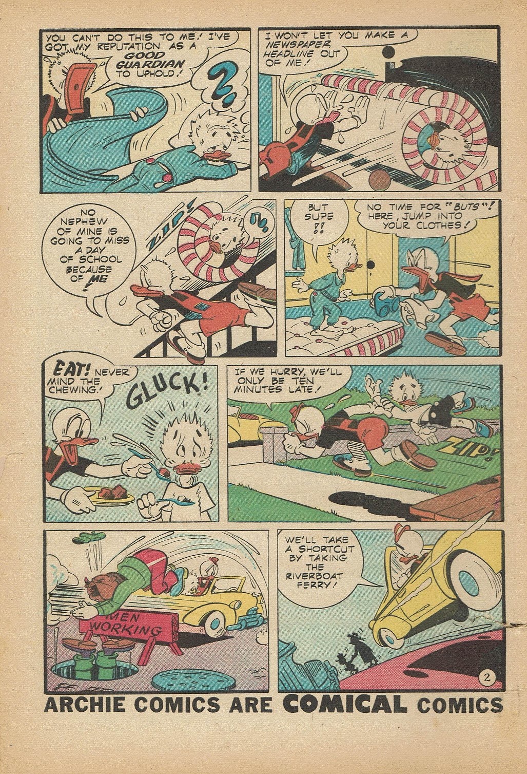Read online Super Duck Comics comic -  Issue #68 - 4