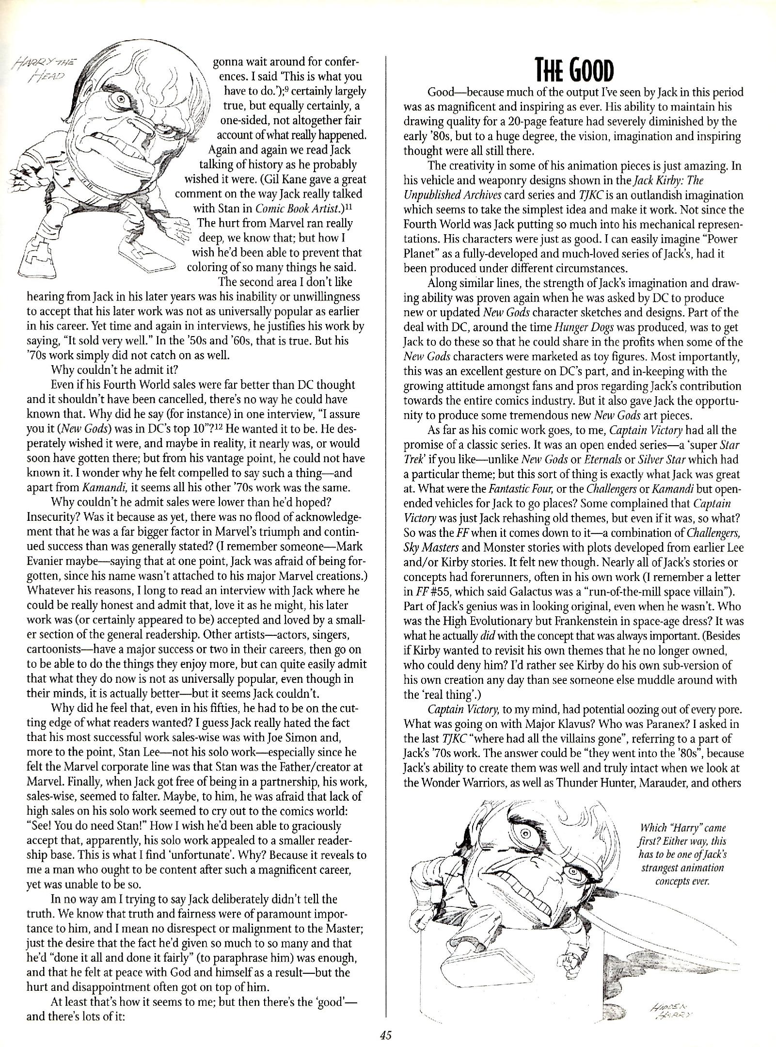 Read online The Jack Kirby Collector comic -  Issue #30 - 43