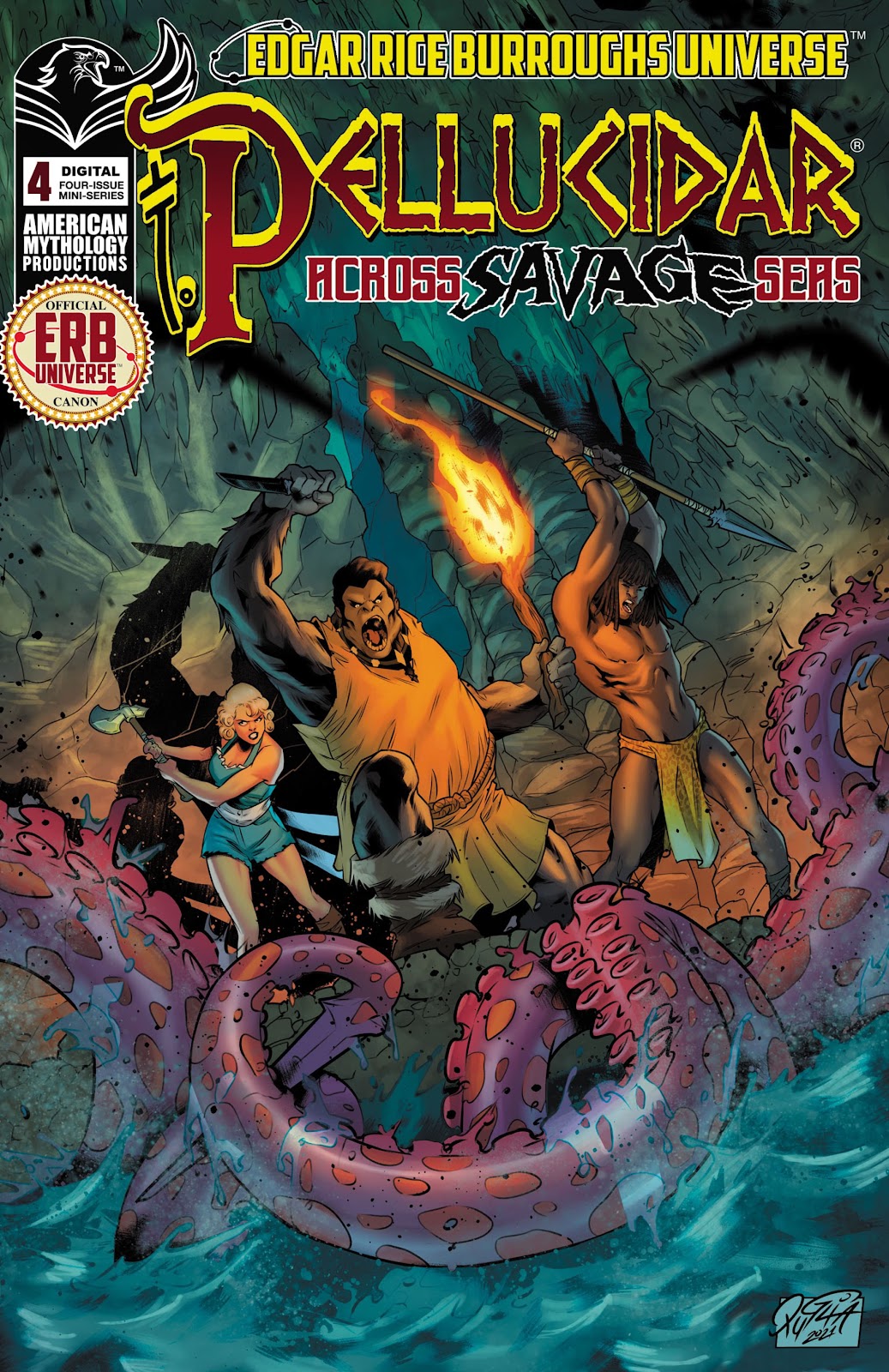 Pellucidar Across Savage Seas issue 4 - Page 1