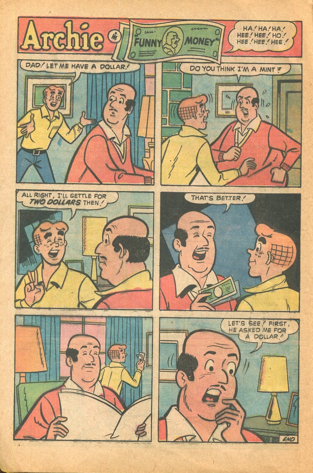 Read online Archie's Joke Book Magazine comic -  Issue #195 - 8