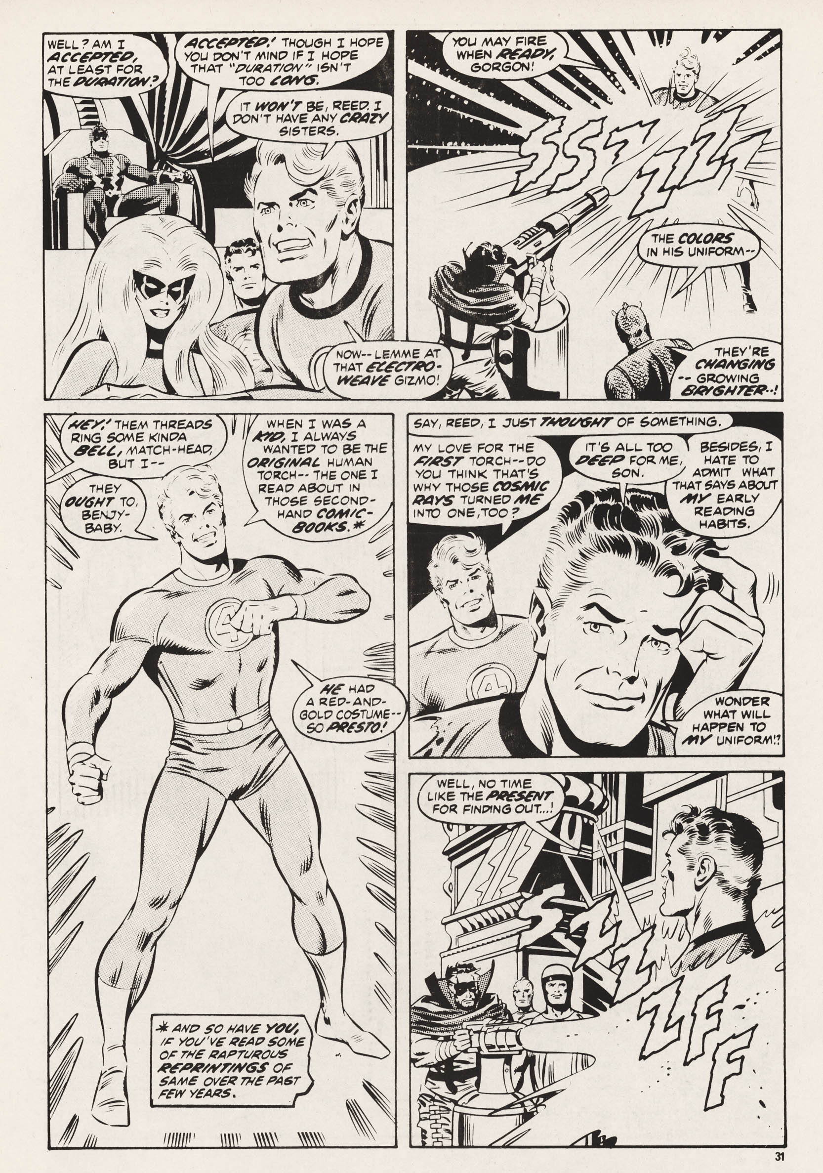 Read online Super Spider-Man and Captain Britain comic -  Issue #244 - 31