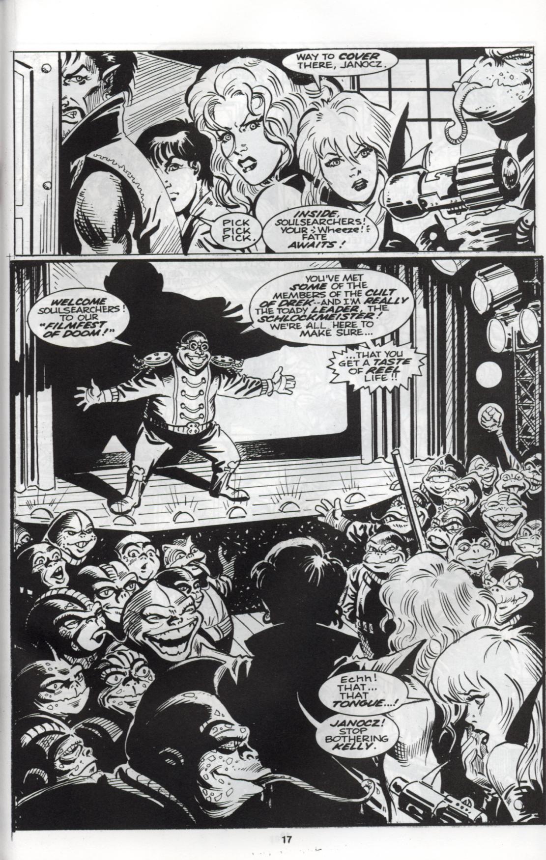 Read online Soulsearchers and Company comic -  Issue #9 - 18