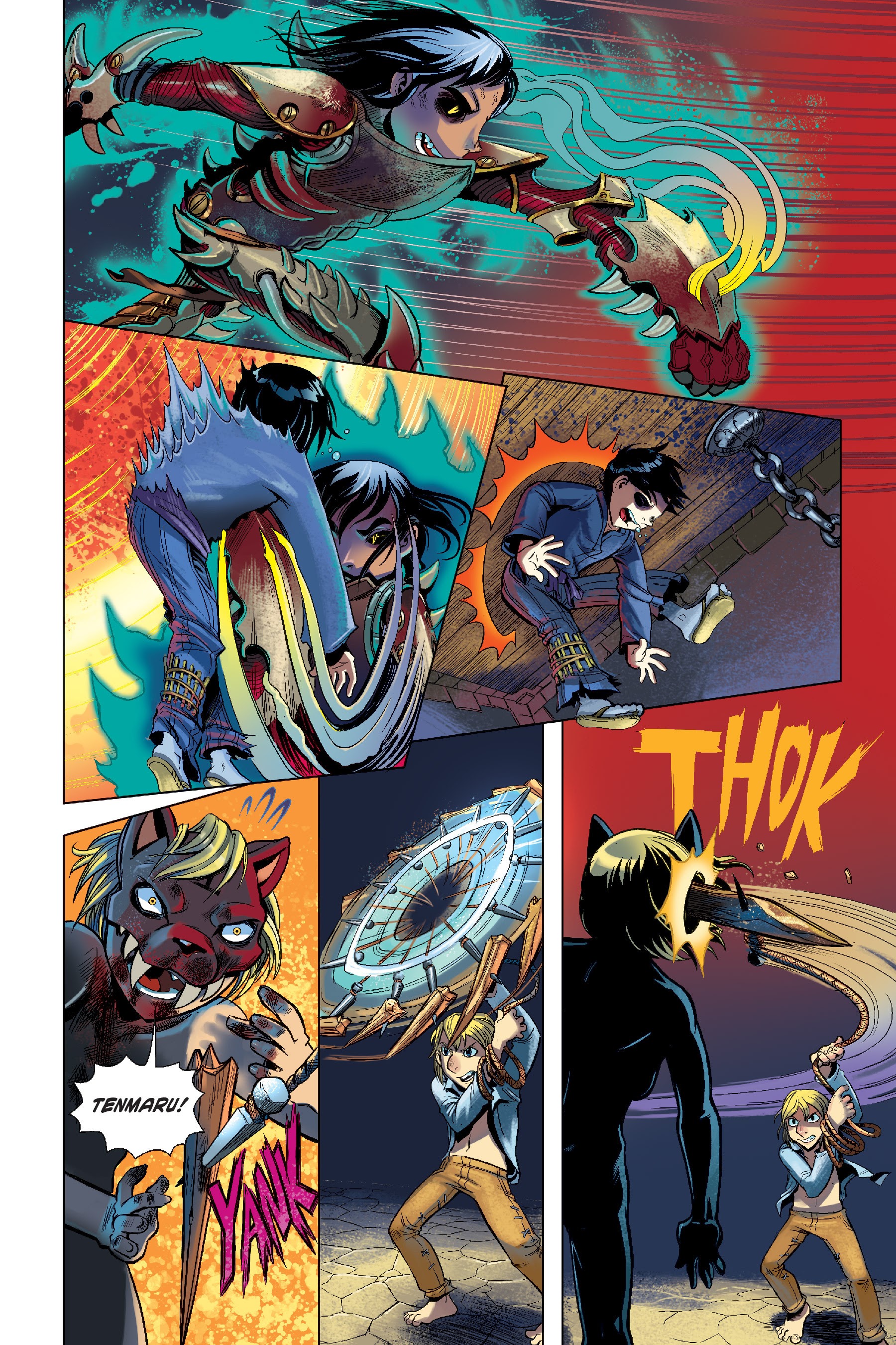 Read online Orphan Blade comic -  Issue #5 - 18