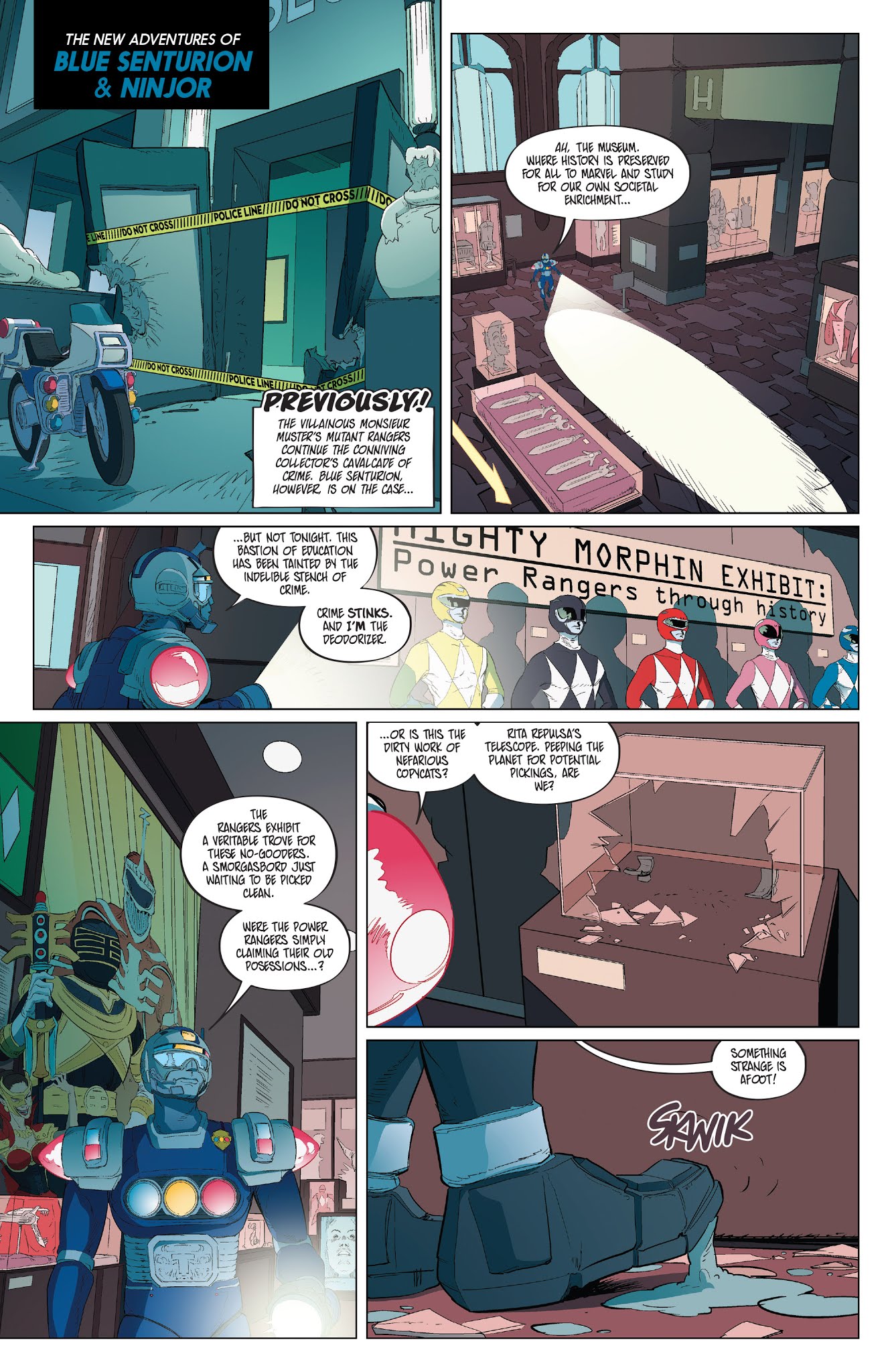 Read online Mighty Morphin Power Rangers comic -  Issue #28 - 22