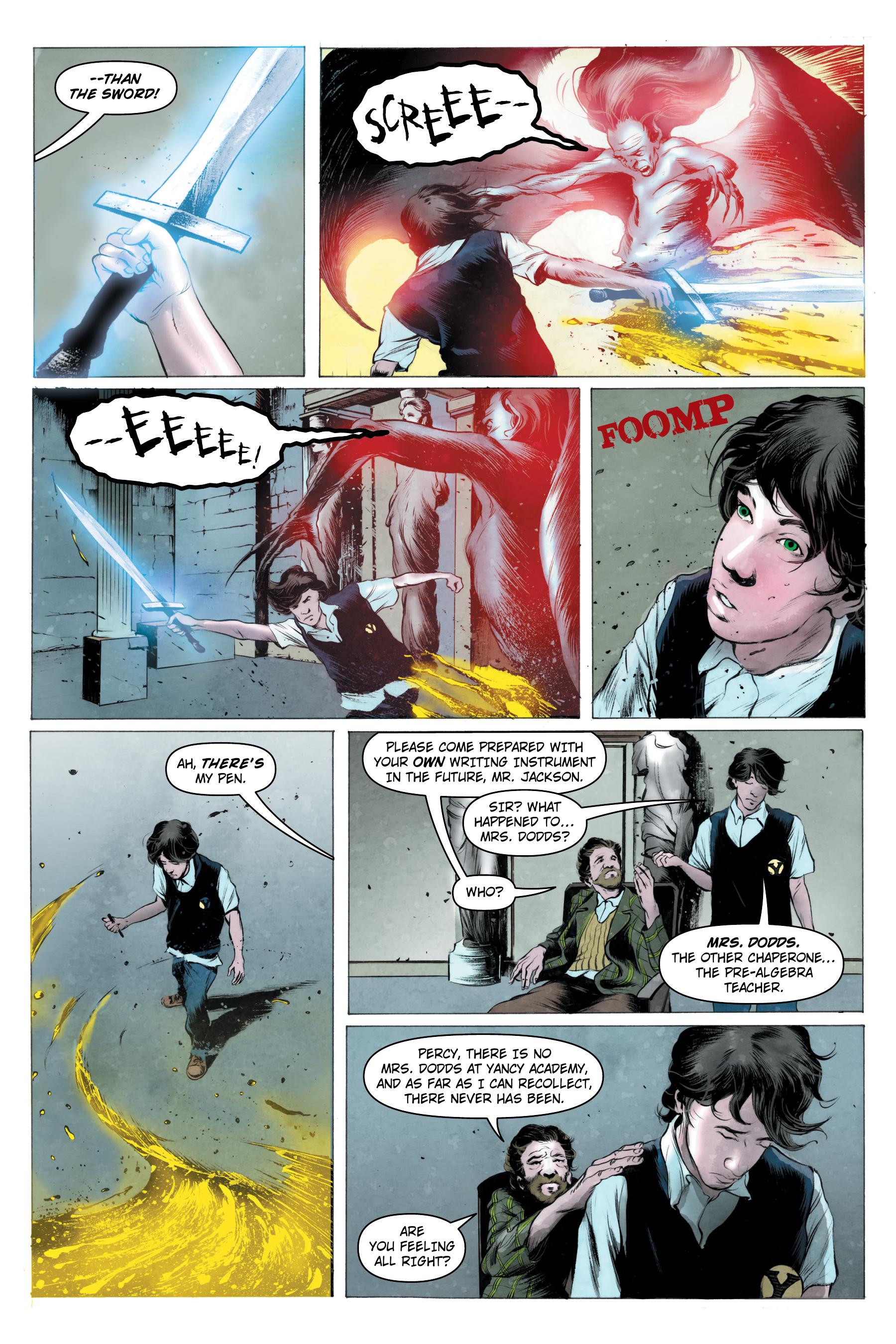 Read online Percy Jackson and the Olympians comic -  Issue # TBP 1 - 9