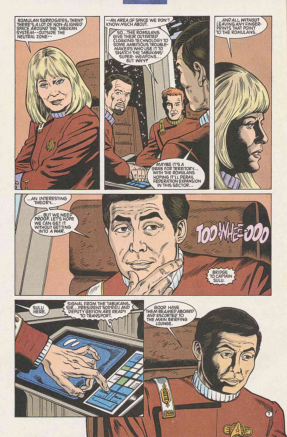 Read online Star Trek (1989) comic -  Issue #36 - 8