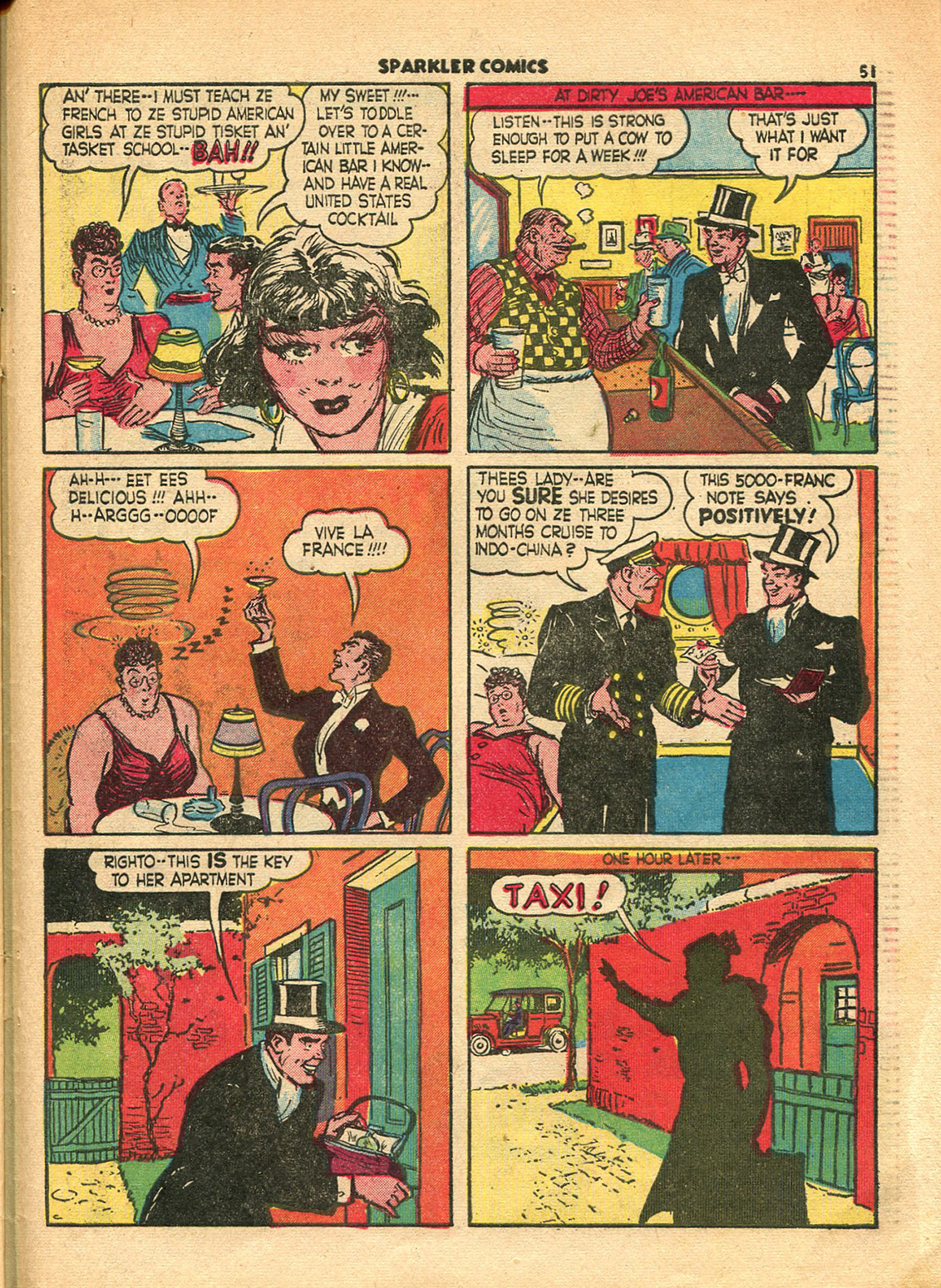 Read online Sparkler Comics comic -  Issue #10 - 53