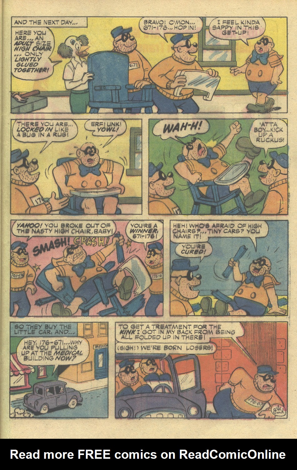 Read online Walt Disney THE BEAGLE BOYS comic -  Issue #29 - 33