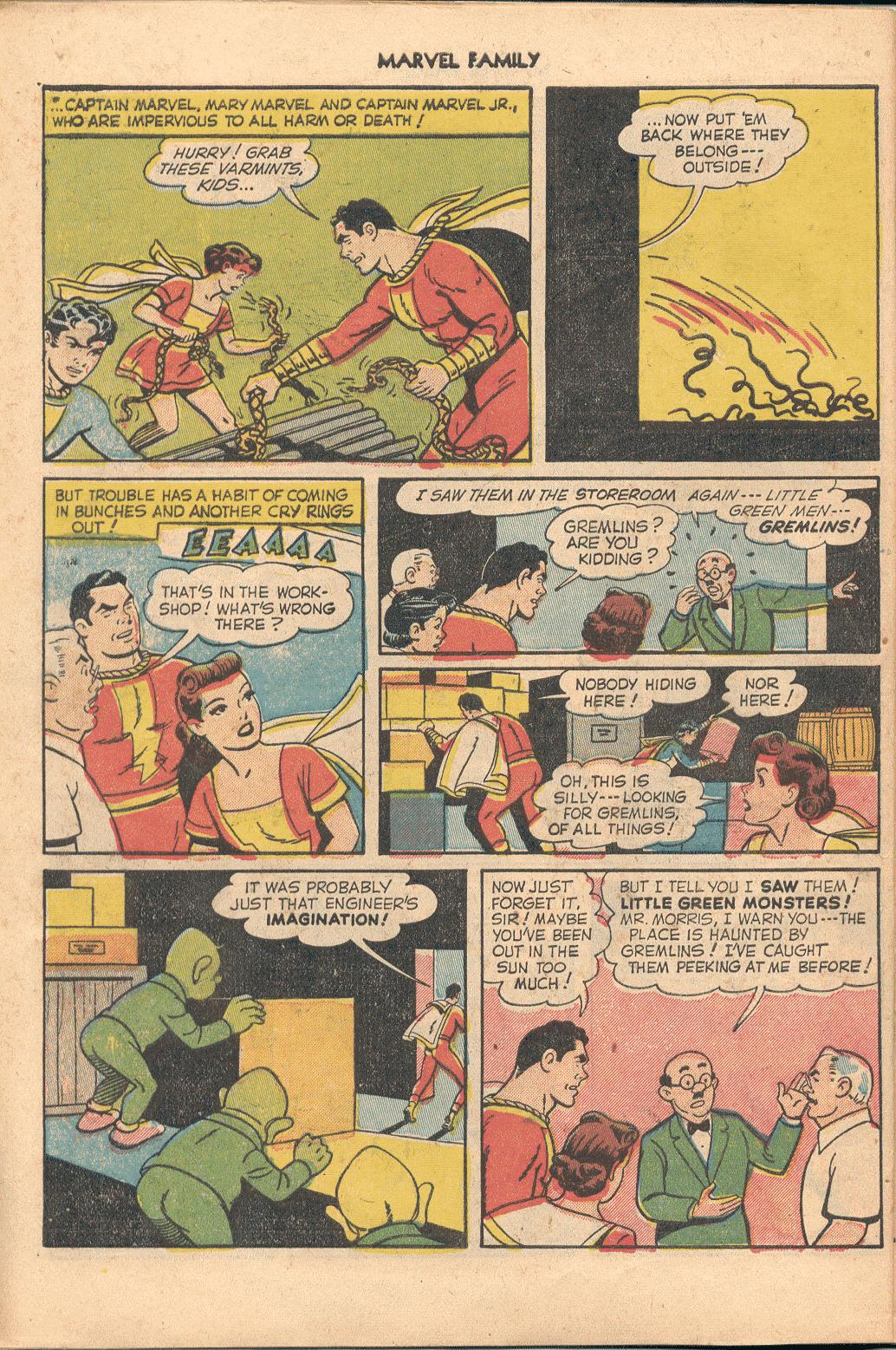 Read online The Marvel Family comic -  Issue #76 - 6