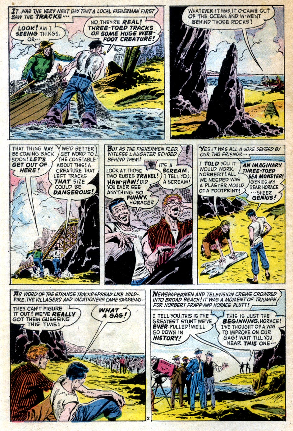 Read online Adventures Into The Unknown comic -  Issue #106 - 4