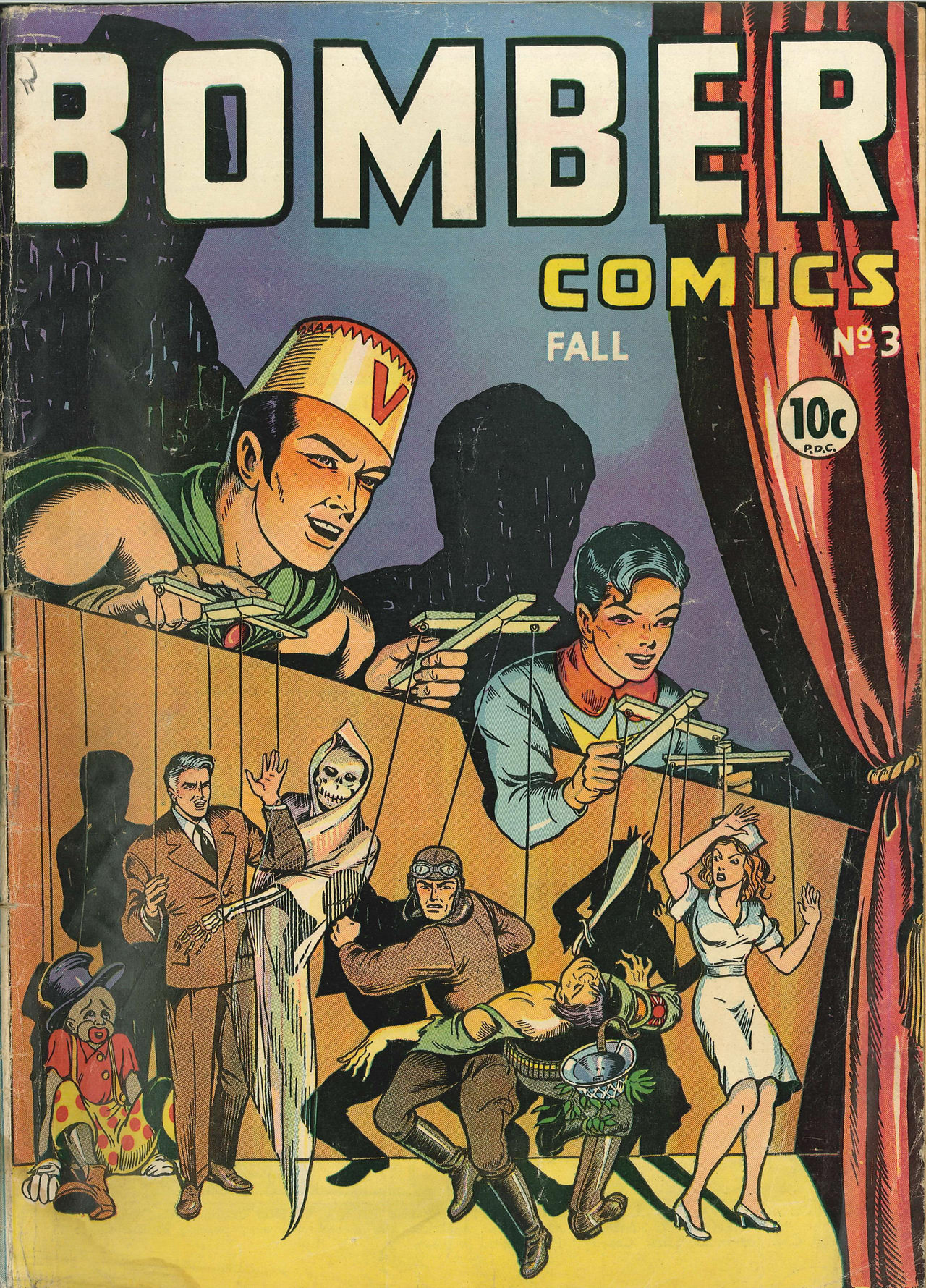 Read online Bomber Comics comic -  Issue #3 - 1