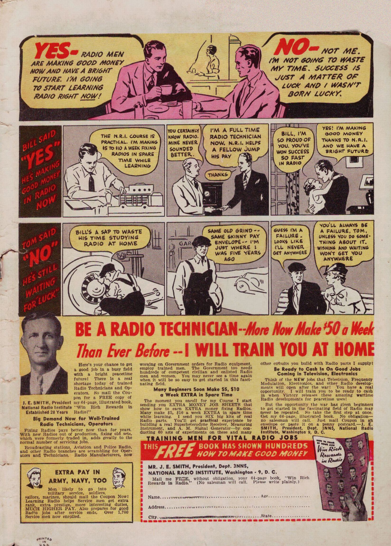 Read online Captain Midnight (1942) comic -  Issue #15 - 51