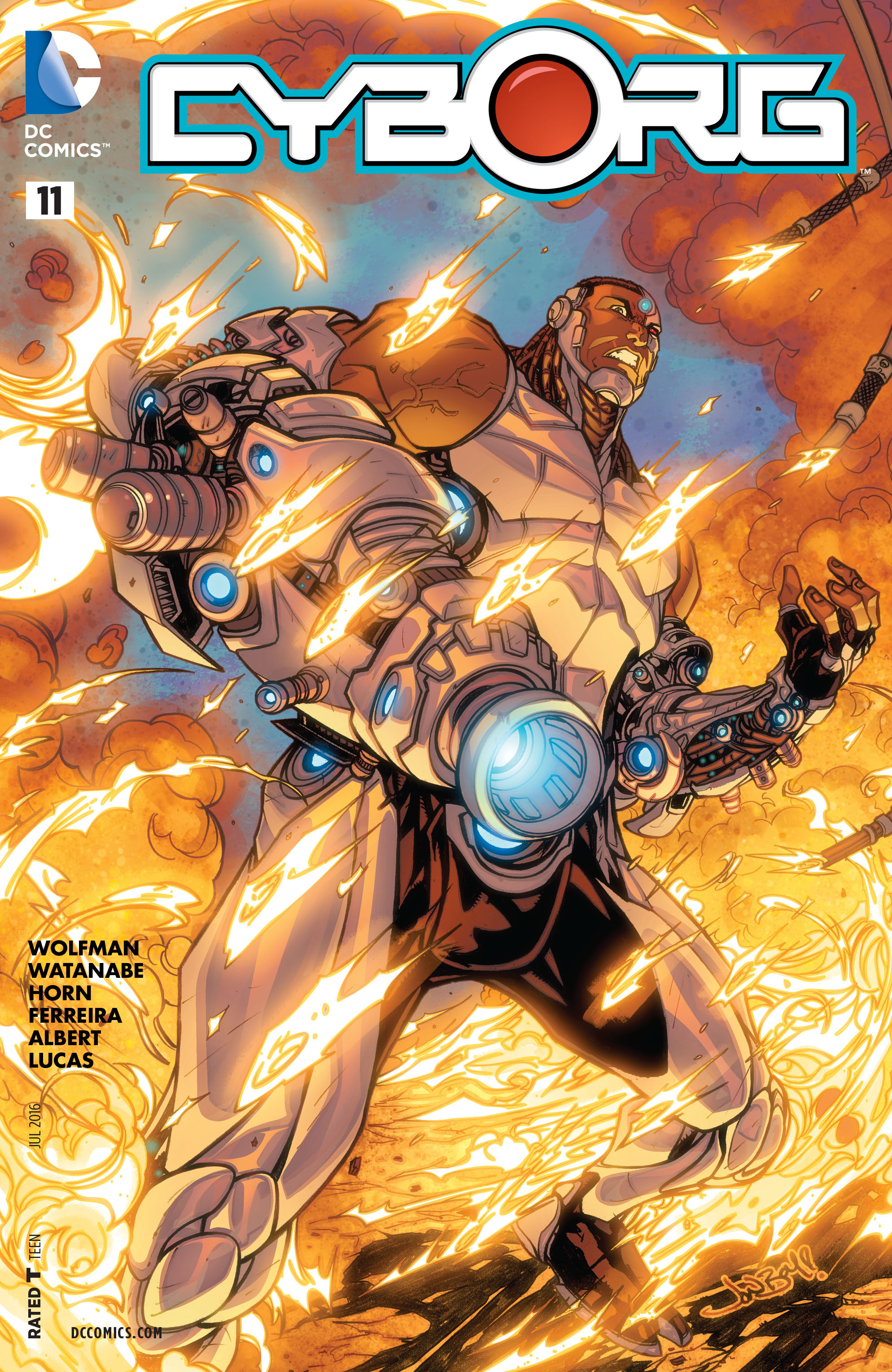 Read online Cyborg (2015) comic -  Issue #11 - 1