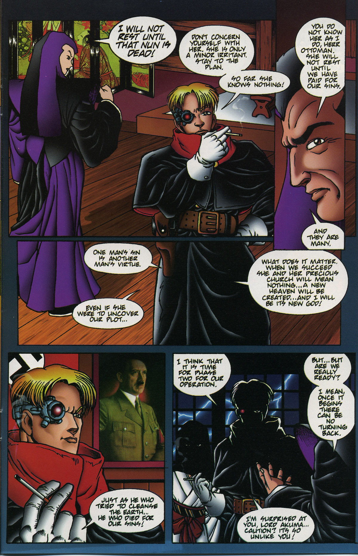 Read online Warrior Nun Areala: Rituals comic -  Issue #1 - 24