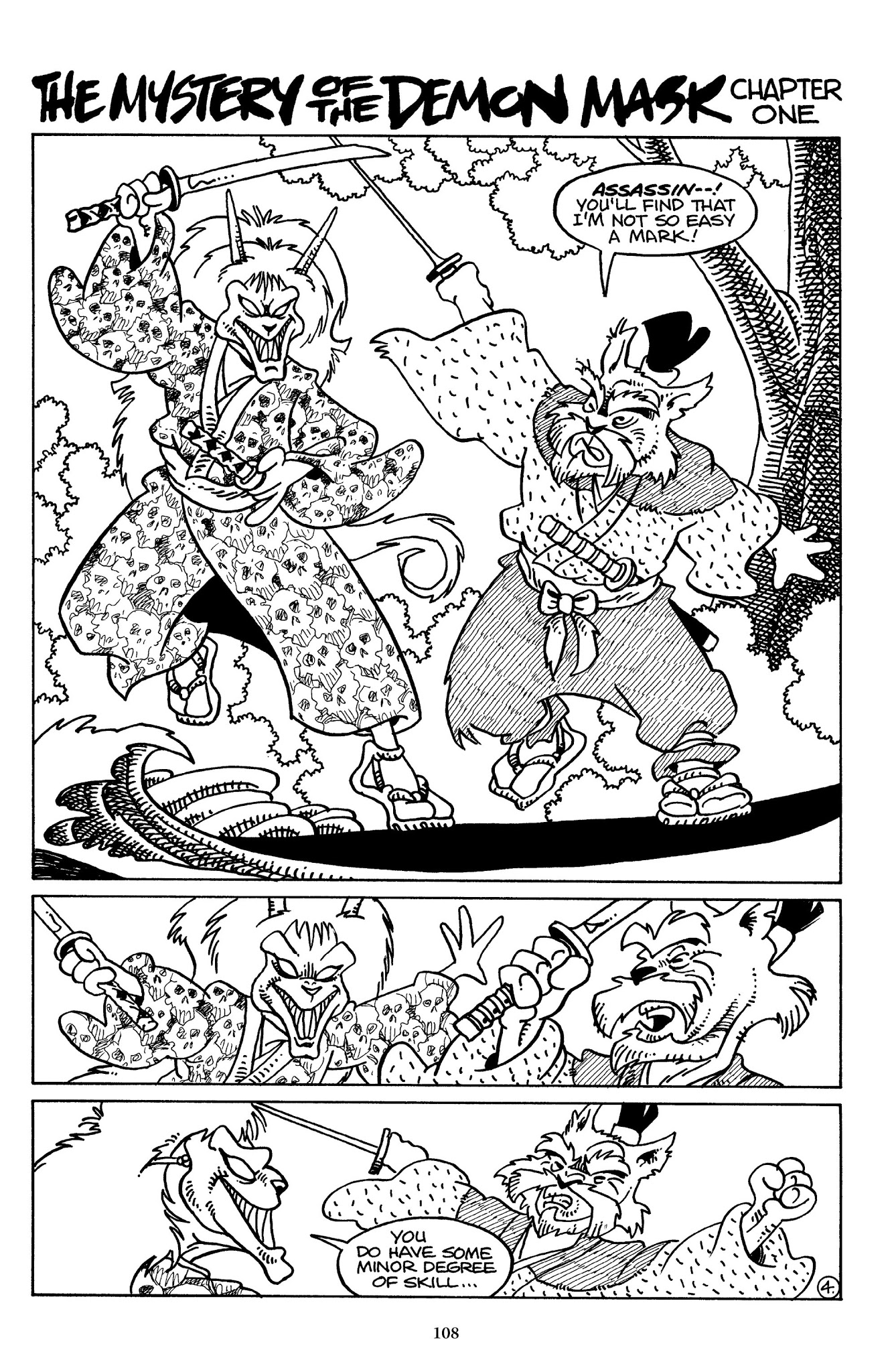 Read online The Usagi Yojimbo Saga comic -  Issue # TPB 3 - 106