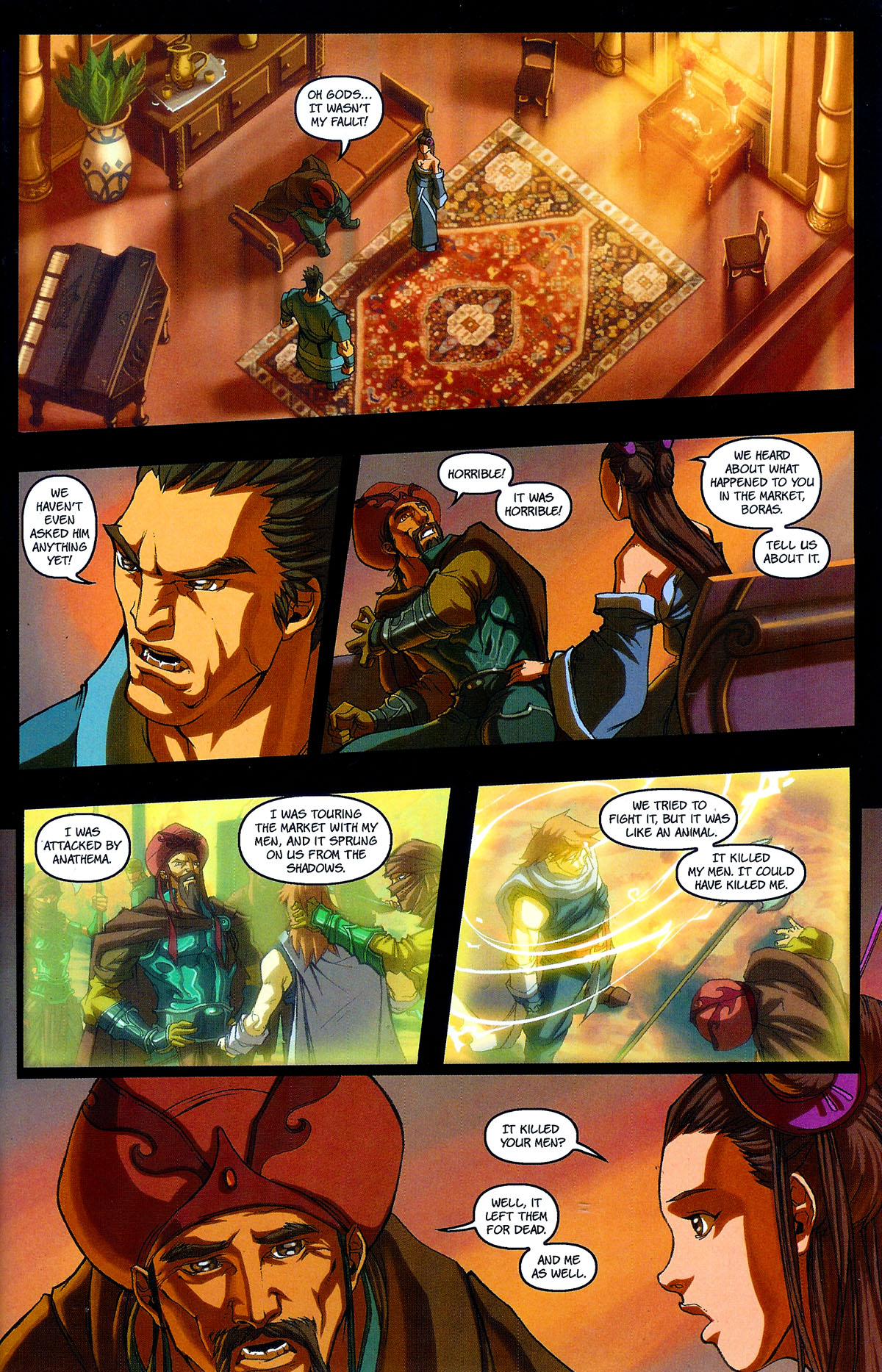 Read online Exalted comic -  Issue #3 - 5