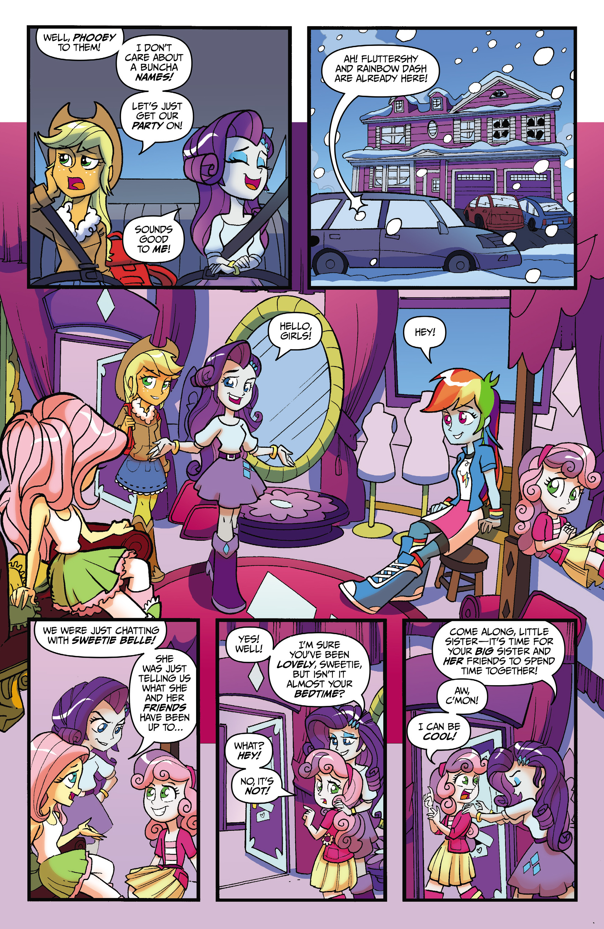 Read online My Little Pony: Equestria Girls comic -  Issue # TPB - 63