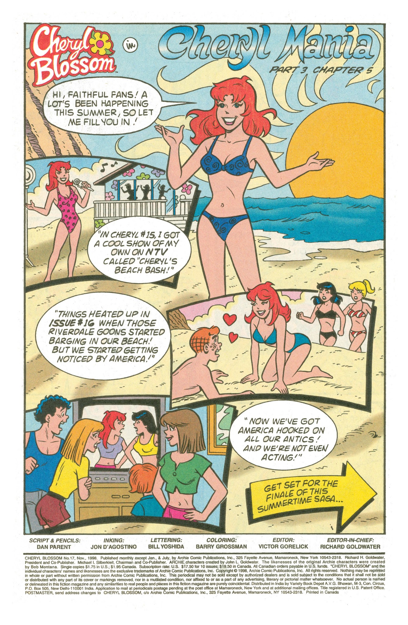 Read online Cheryl Blossom comic -  Issue #17 - 2