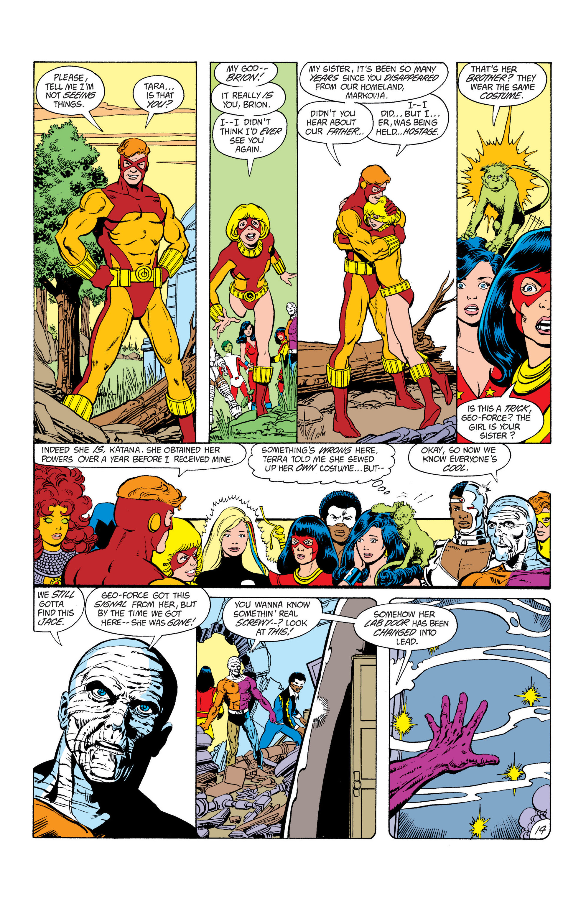 Read online The New Teen Titans (1980) comic -  Issue #37 - 15