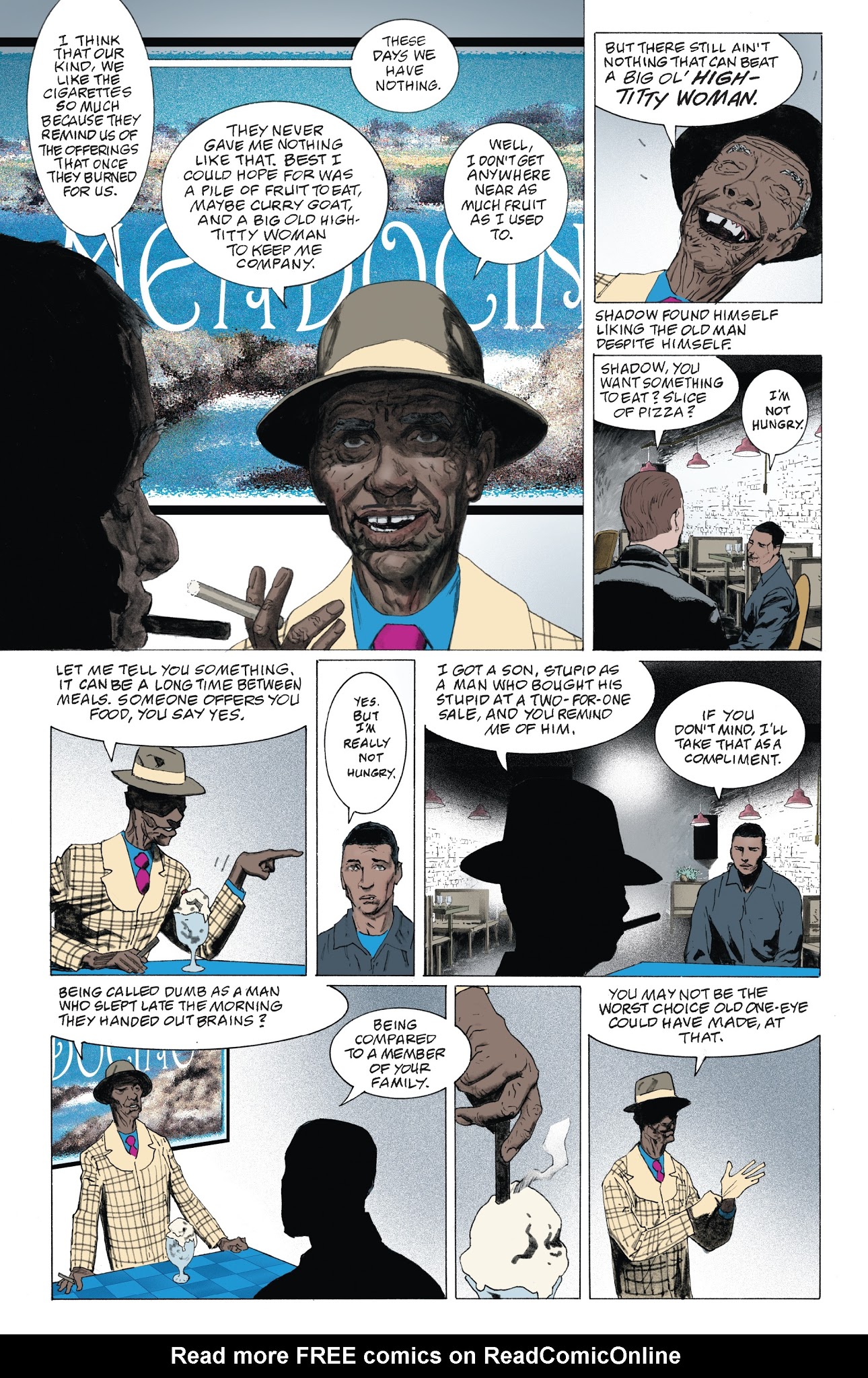 Read online American Gods: Shadows comic -  Issue #5 - 21