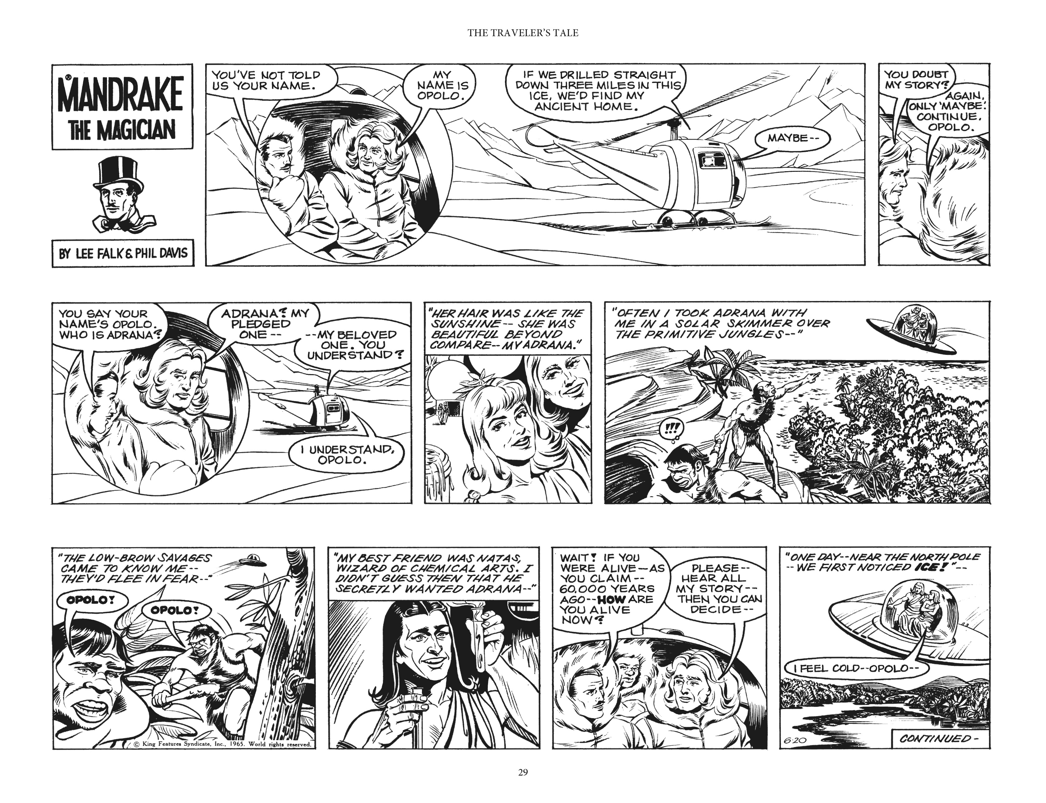 Read online Mandrake the Magician: The Fred Fredricks Sundays comic -  Issue # TPB (Part 1) - 30