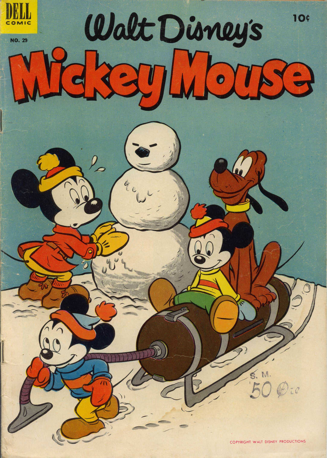 Read online Walt Disney's Mickey Mouse comic -  Issue #29 - 1