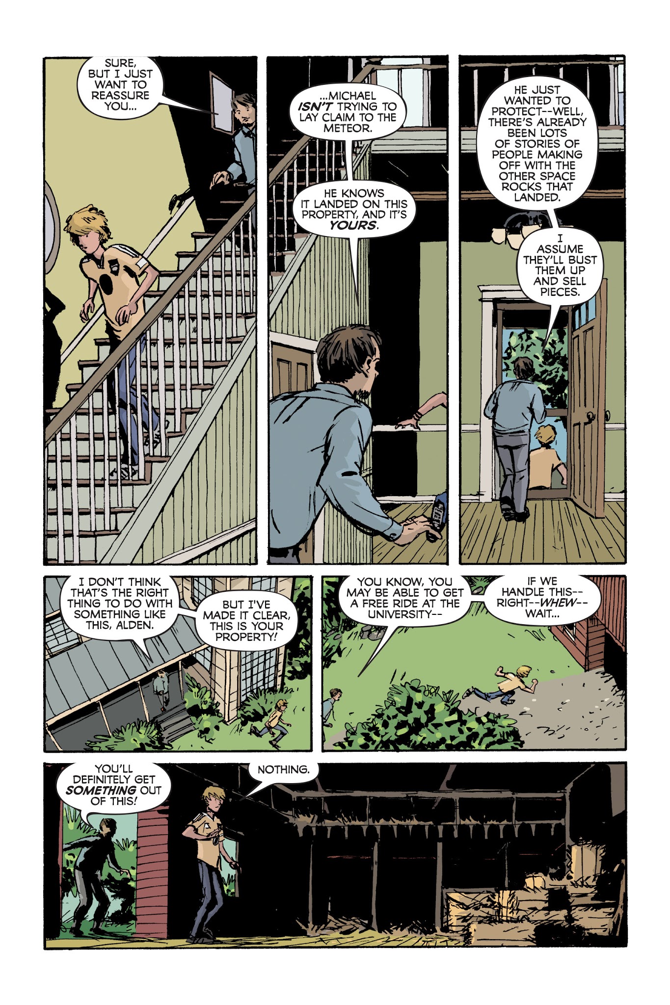 Read online Meteor Men comic -  Issue # TPB - 49