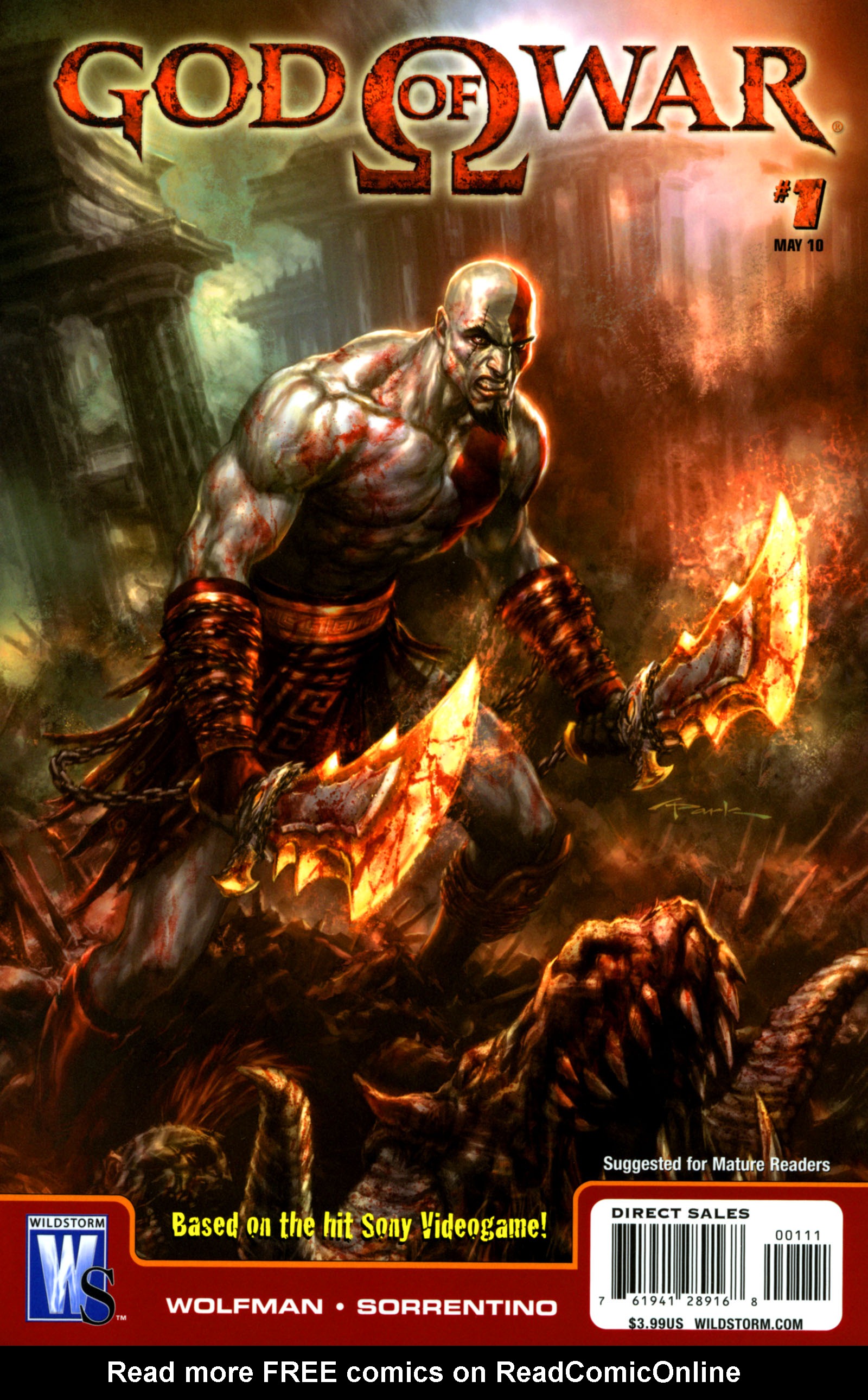 Read online God of War comic -  Issue #1 - 1