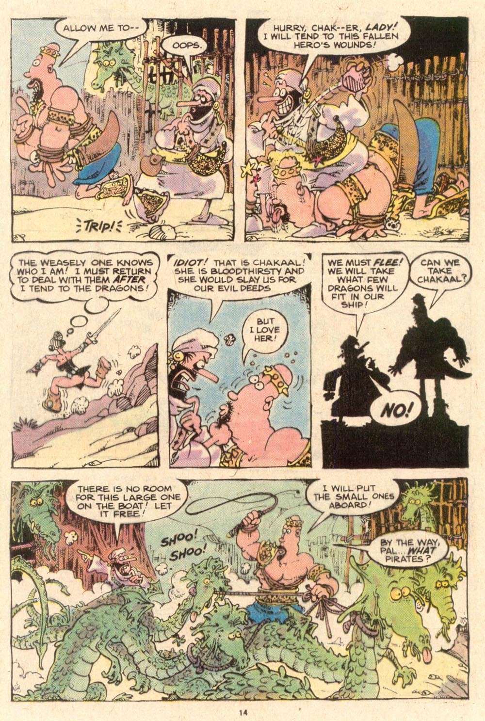 Read online Sergio Aragonés Groo the Wanderer comic -  Issue #53 - 16