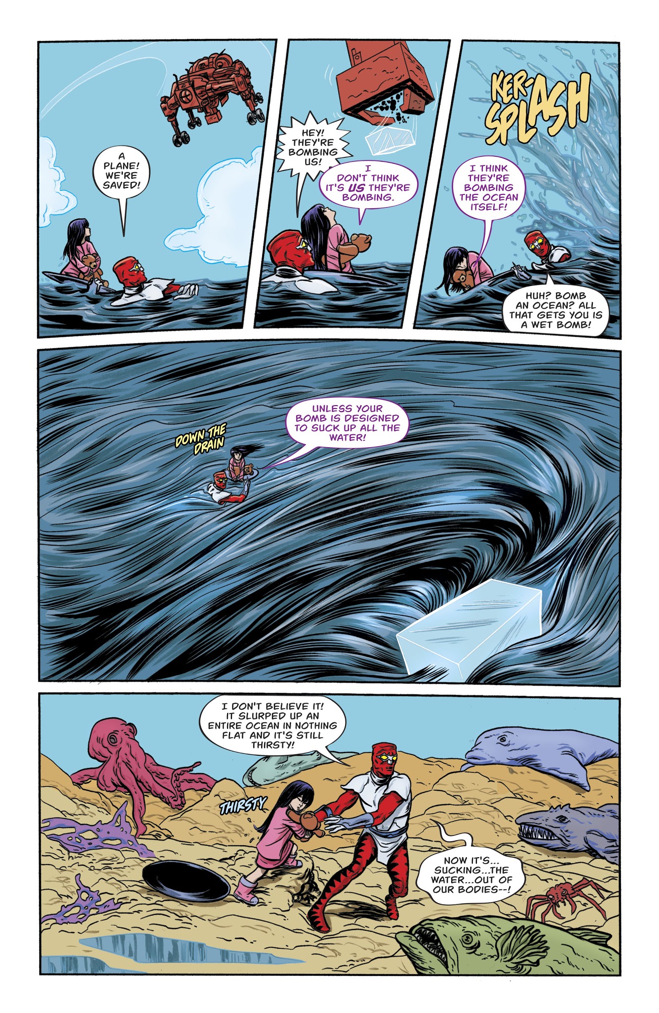 Read online Bug! The Adventures of Forager comic -  Issue #5 - 7