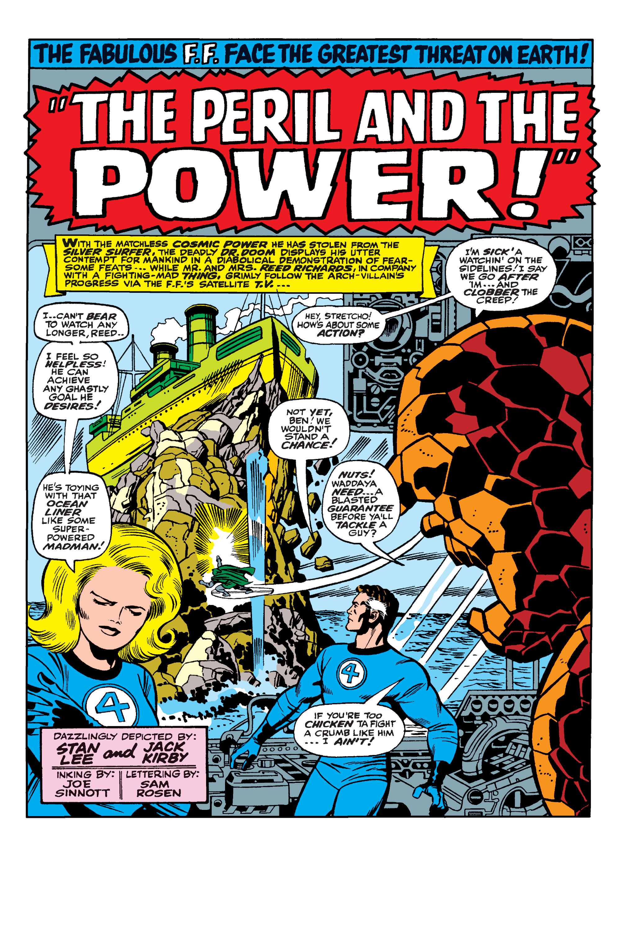 Read online Fantastic Four Epic Collection comic -  Issue # The Mystery of the Black Panther (Part 2) - 94
