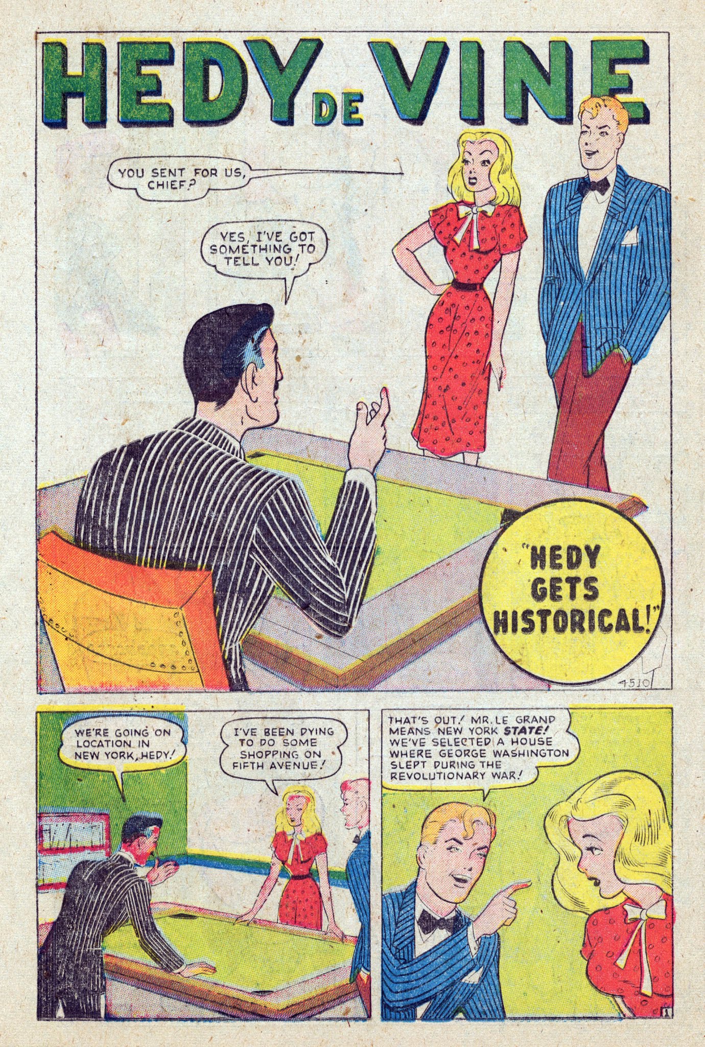 Read online Hedy De Vine Comics comic -  Issue #32 - 34
