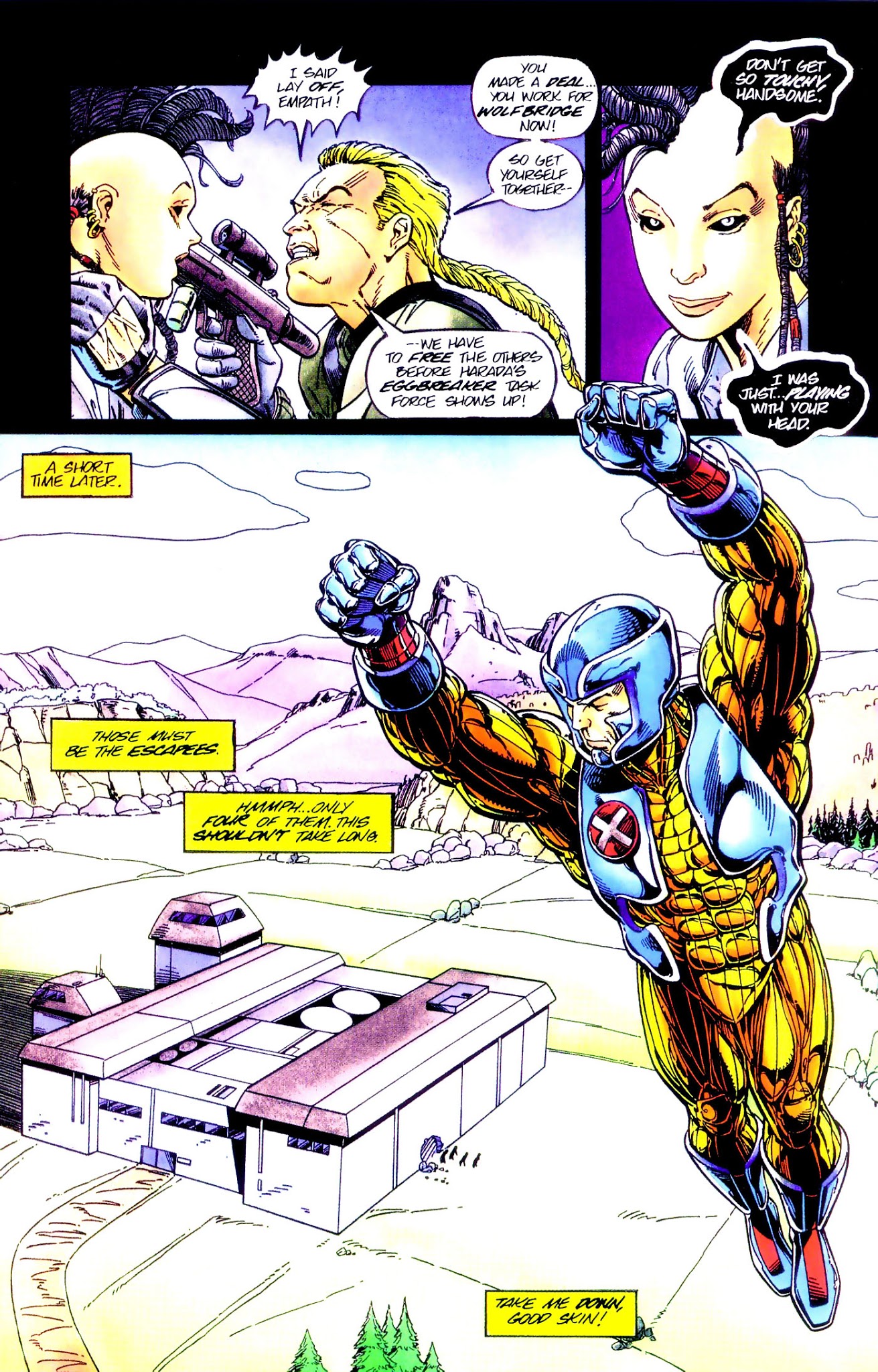 Read online X-O Manowar (1992) comic -  Issue #0.5 - 8