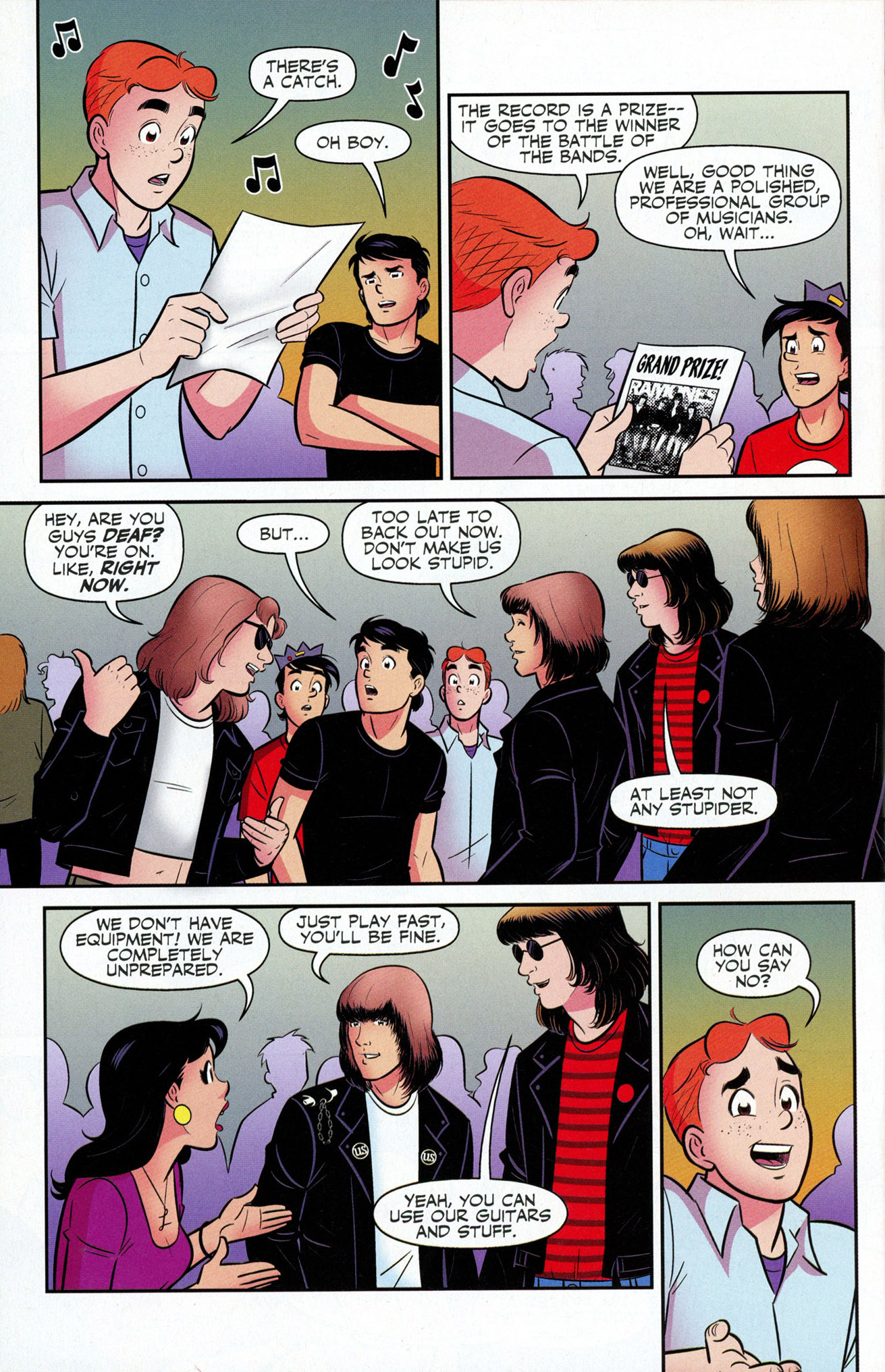 Read online Archie Meets Ramones comic -  Issue #Archie Meets Ramones Full - 15