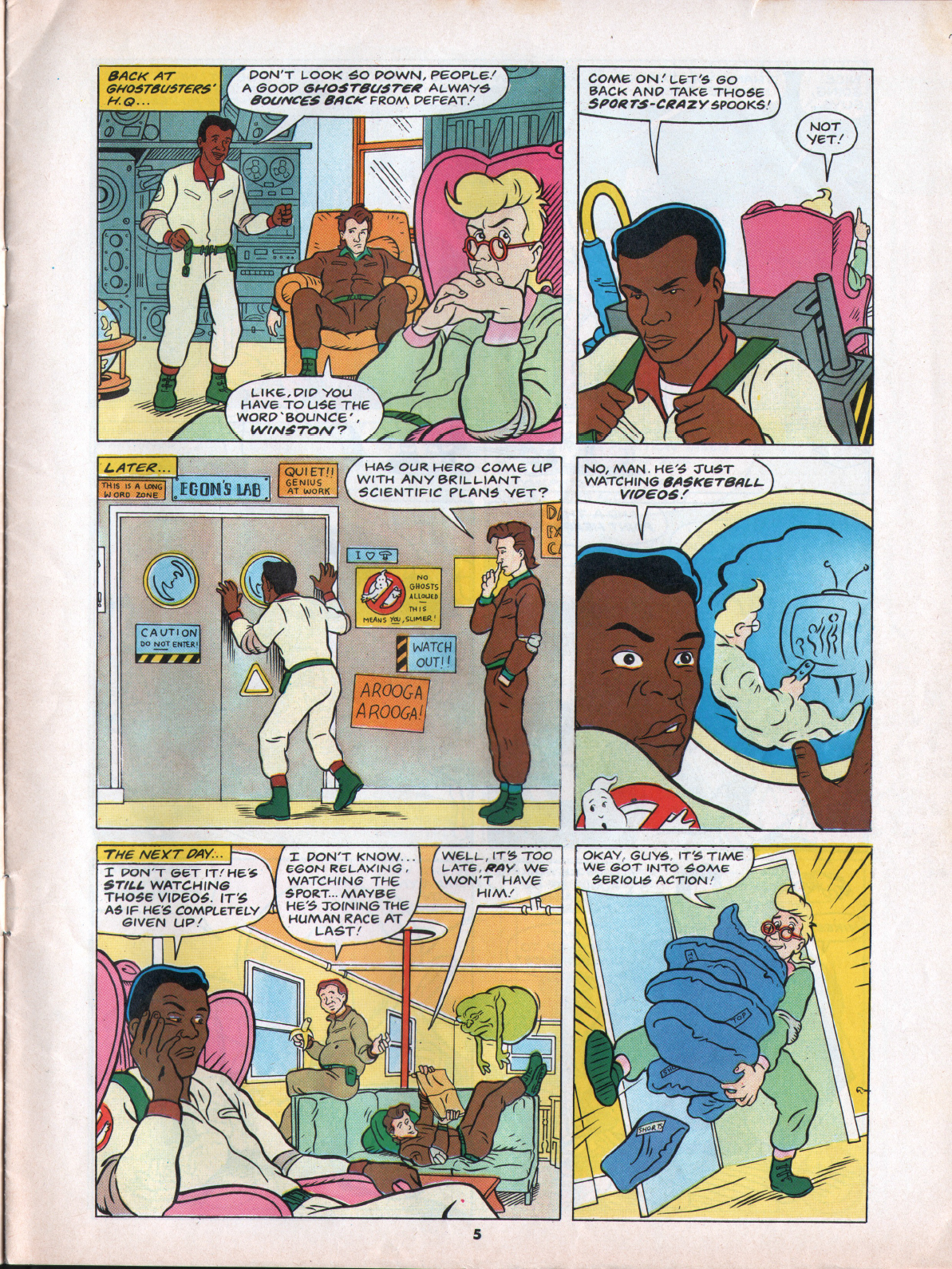Read online The Real Ghostbusters comic -  Issue #59 - 5