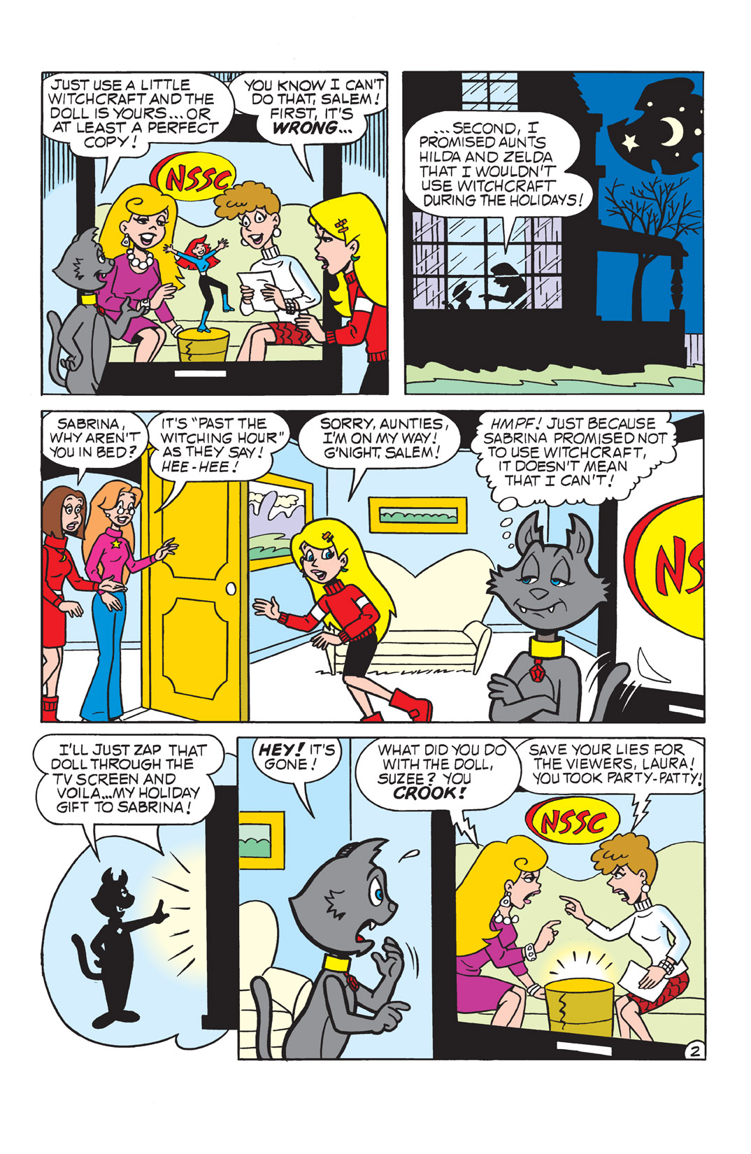 Read online Sabrina the Teenage Witch (2000) comic -  Issue #14 - 15