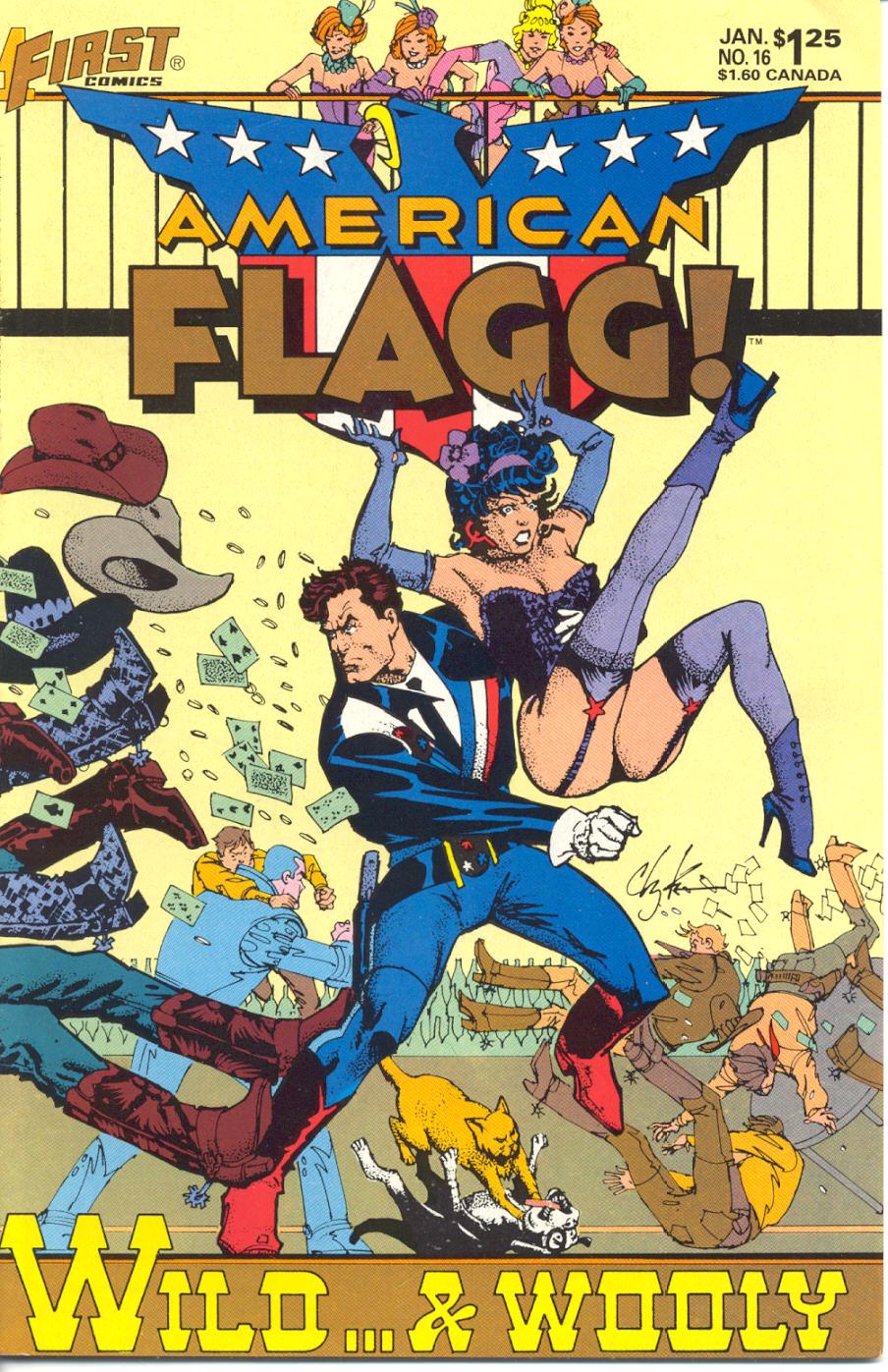 Read online American Flagg! comic -  Issue #16 - 1