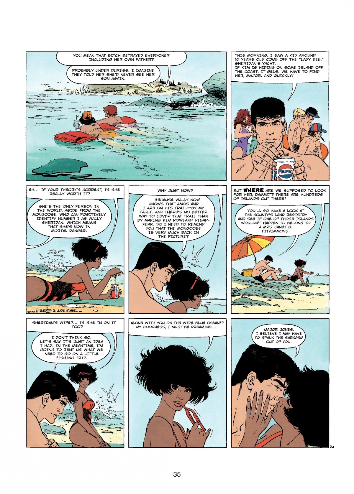 Read online XIII comic -  Issue #8 - 37