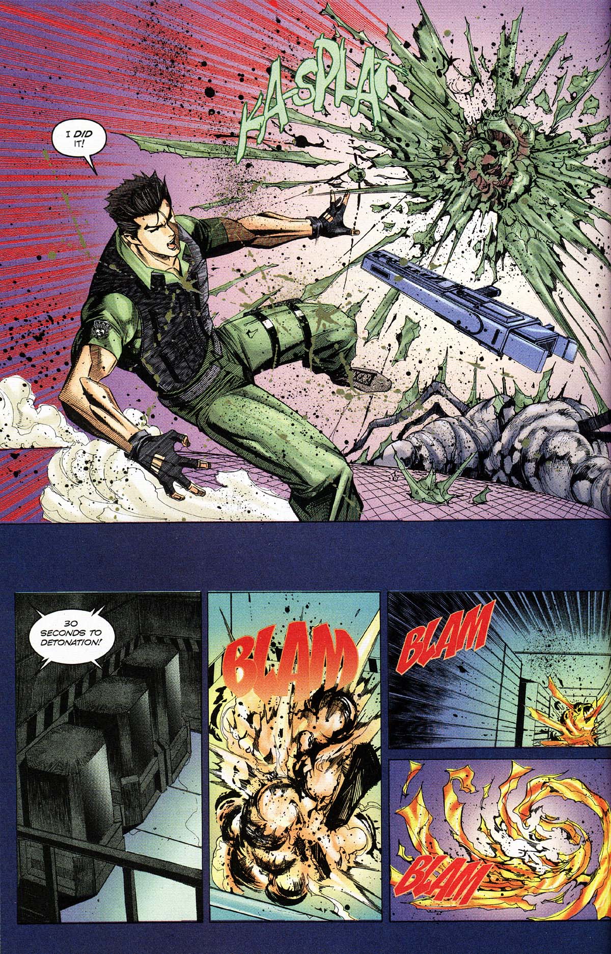 Read online Resident Evil Code: Veronica comic -  Issue #4 - 130
