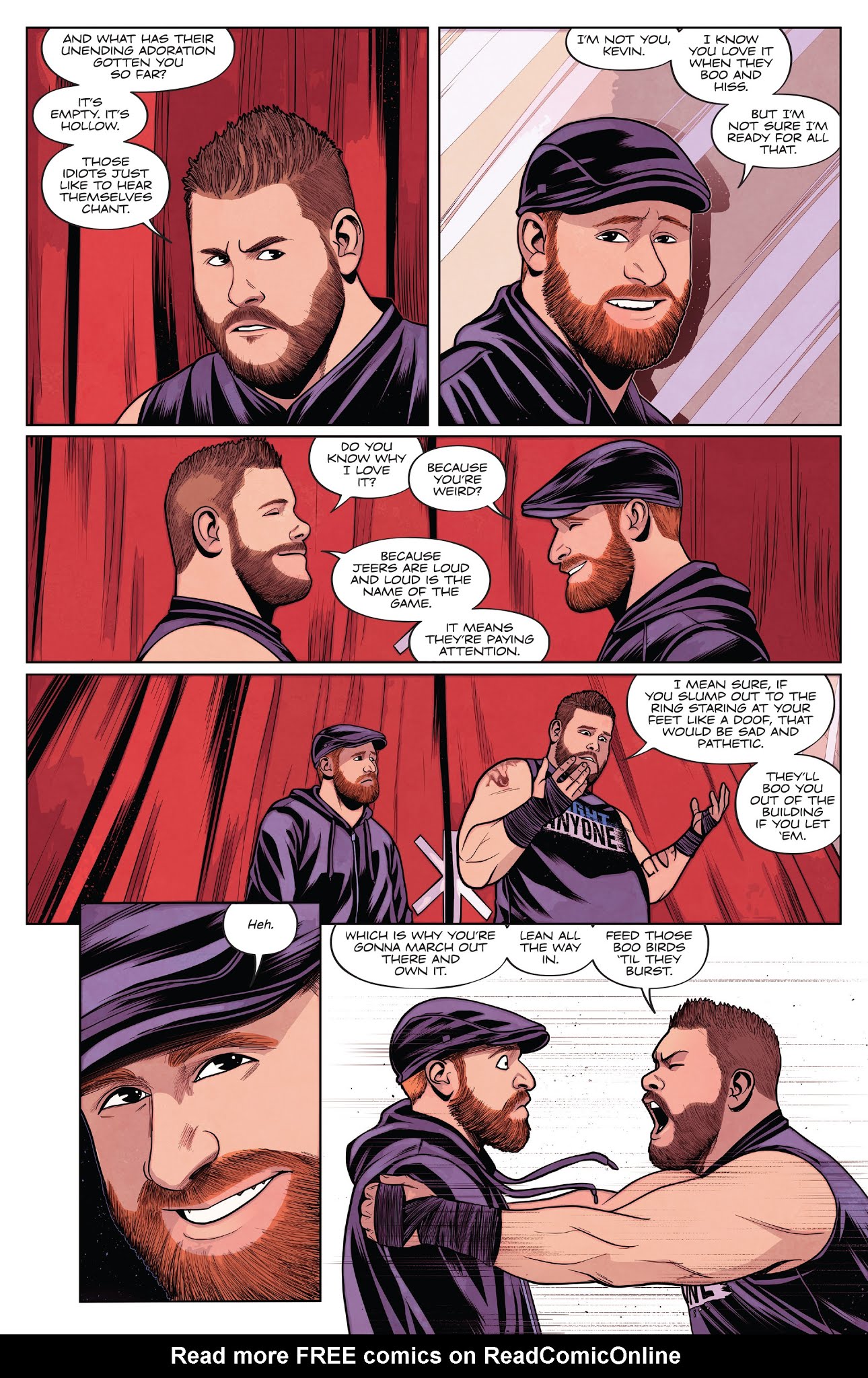 Read online WWE comic -  Issue #19 - 11