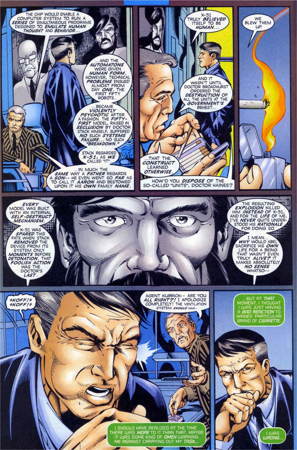 Read online X-51 comic -  Issue #1 - 7