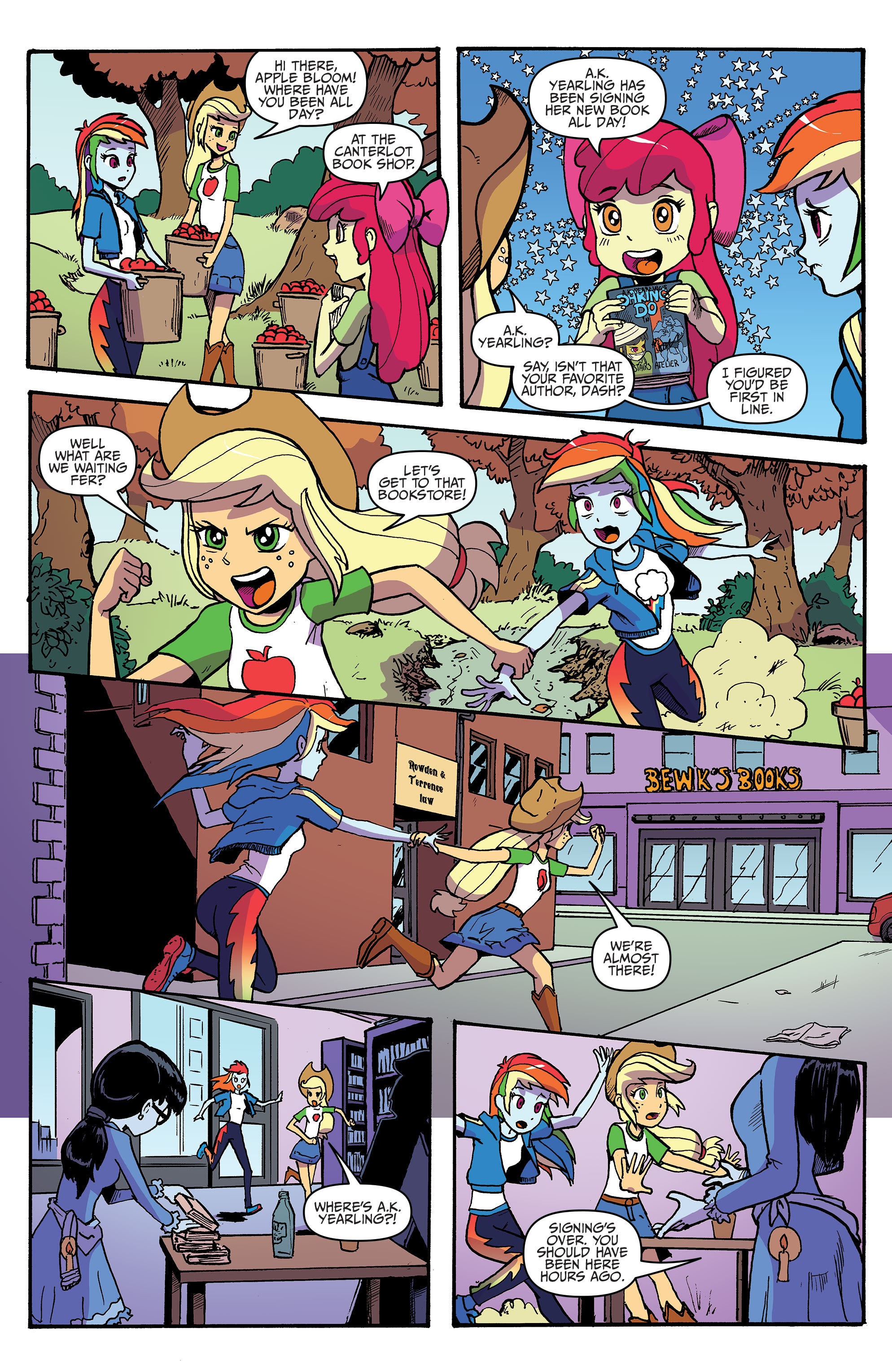Read online My Little Pony Equestria Girls: Canterlot High: March Radness comic -  Issue # Full - 21