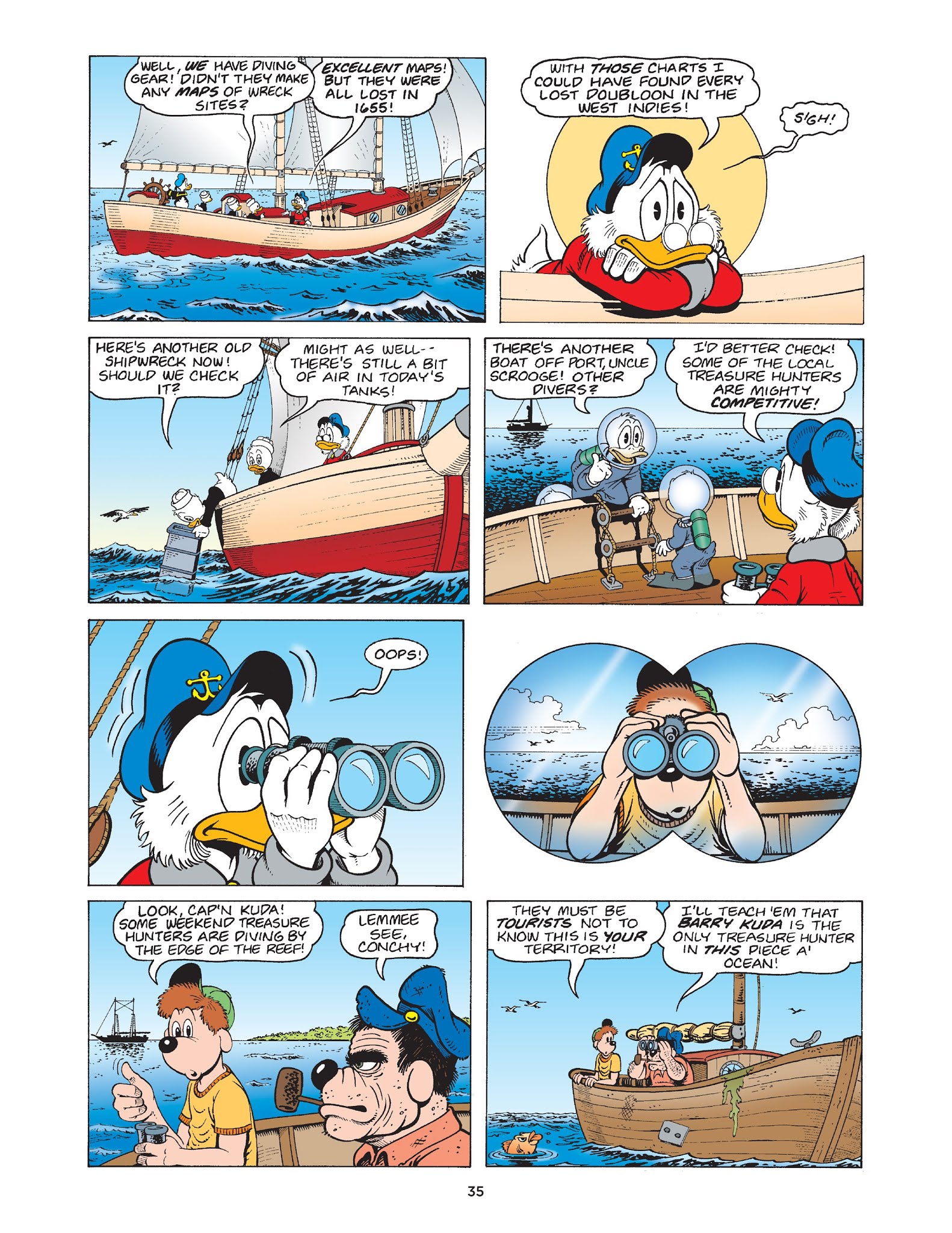 Read online Walt Disney Uncle Scrooge and Donald Duck: The Don Rosa Library comic -  Issue # TPB 3 (Part 1) - 36