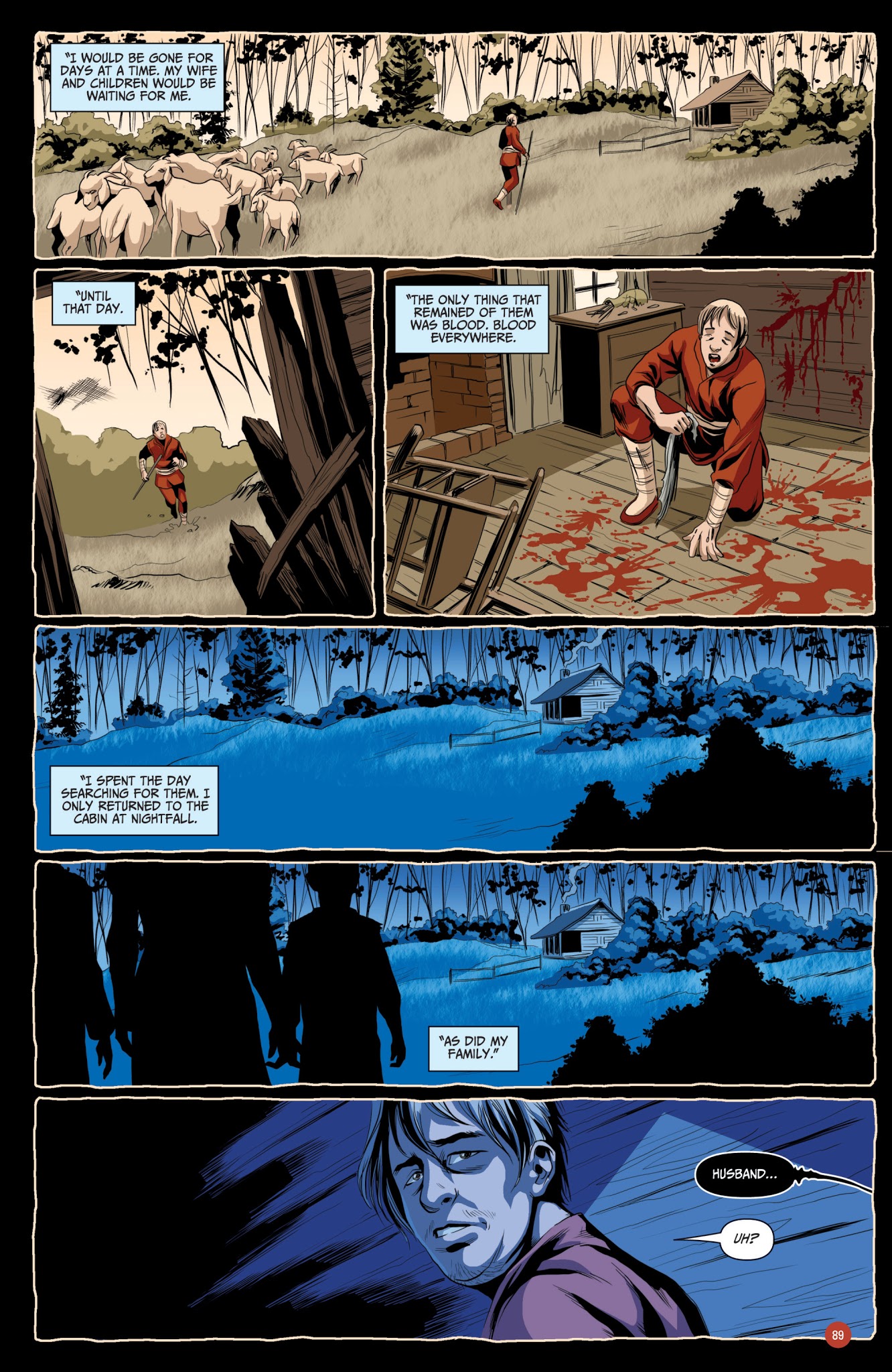 Read online Van Helsing vs. Werewolf comic -  Issue # _TPB 1 - 90