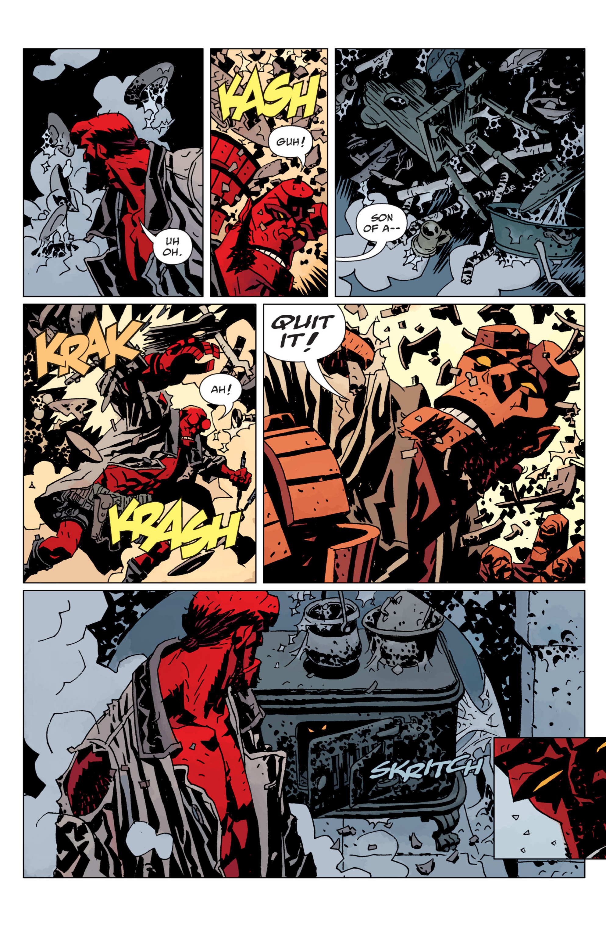 Read online Hellboy comic -  Issue #8 - 81