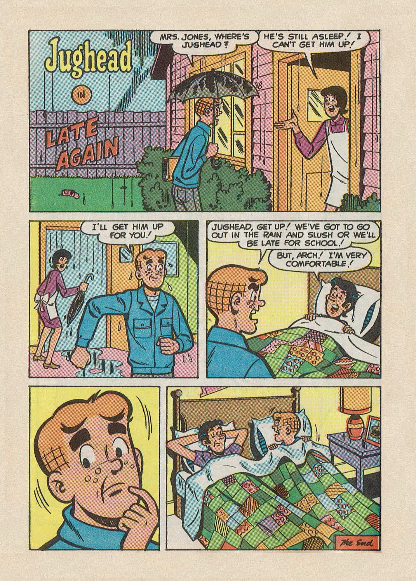 Read online Jughead Jones Comics Digest comic -  Issue #63 - 98