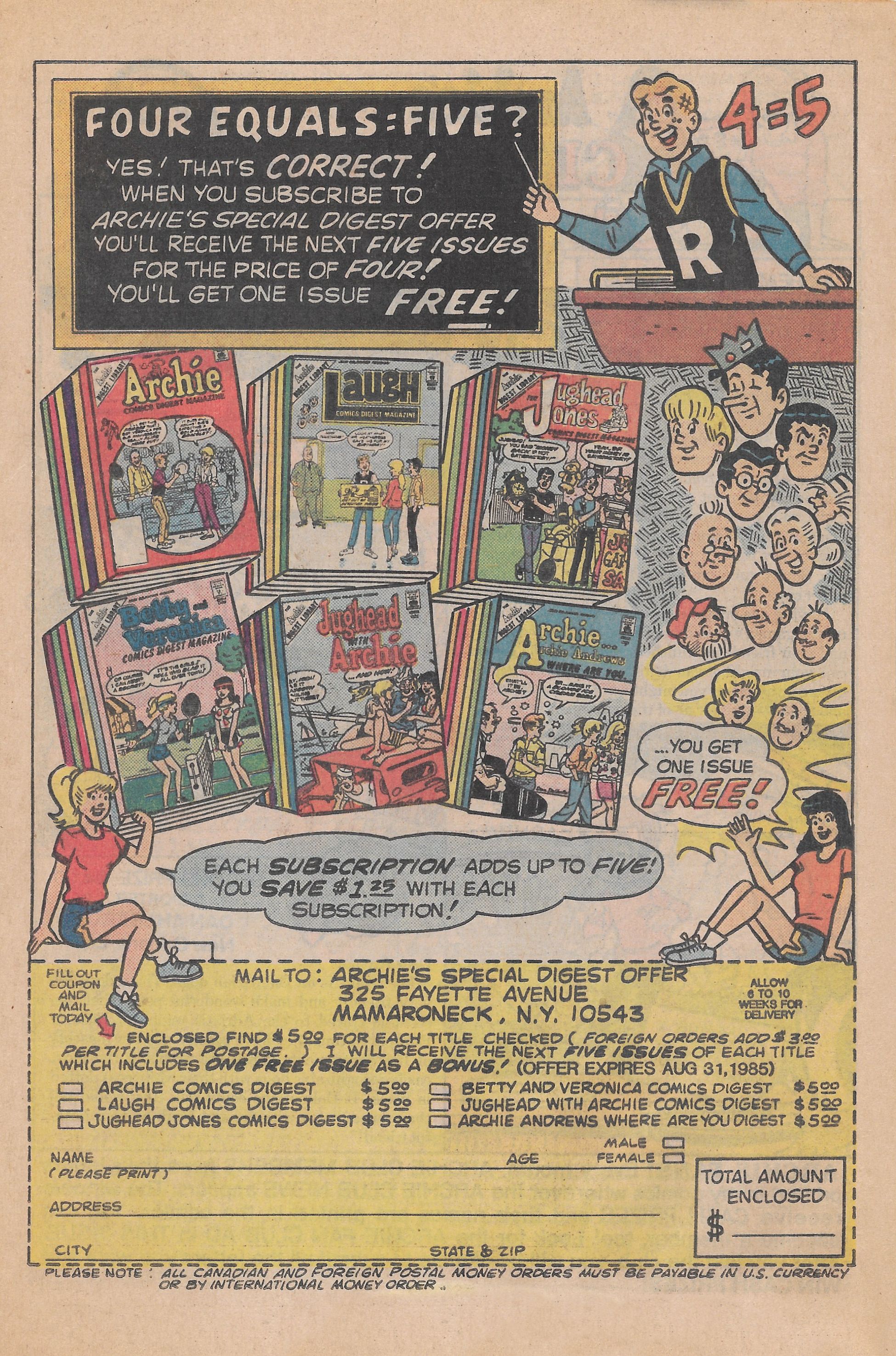 Read online Jughead (1965) comic -  Issue #341 - 25