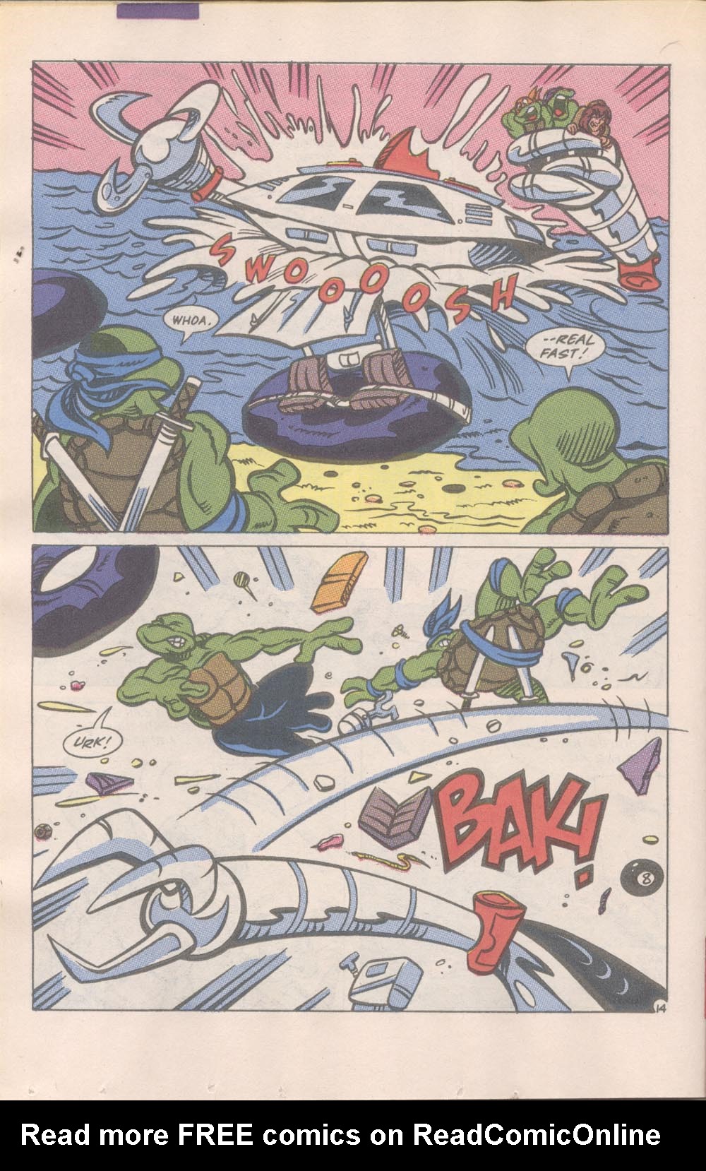 Read online Teenage Mutant Ninja Turtles Adventures (1989) comic -  Issue #16 - 15