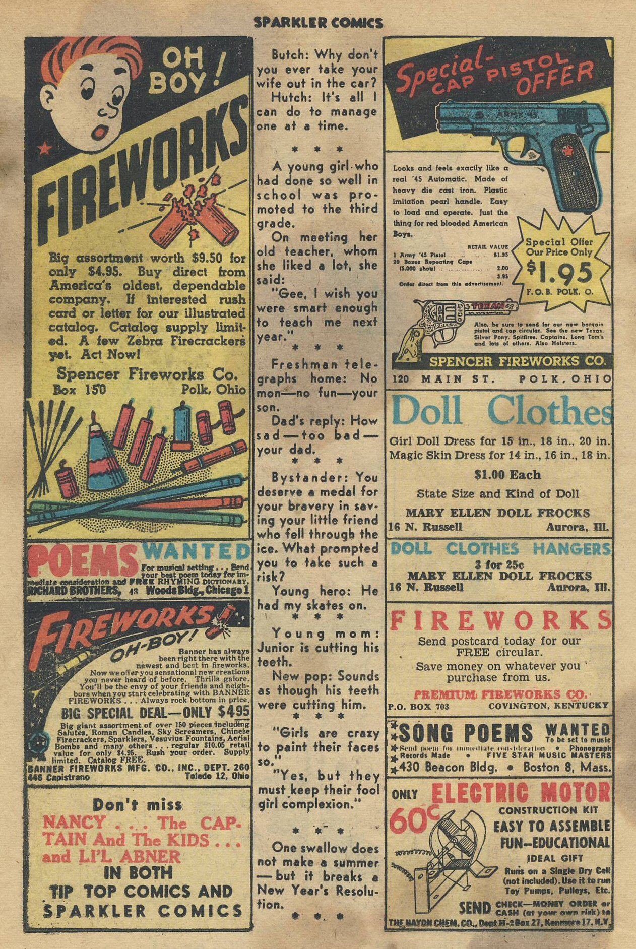 Read online Sparkler Comics comic -  Issue #68 - 36